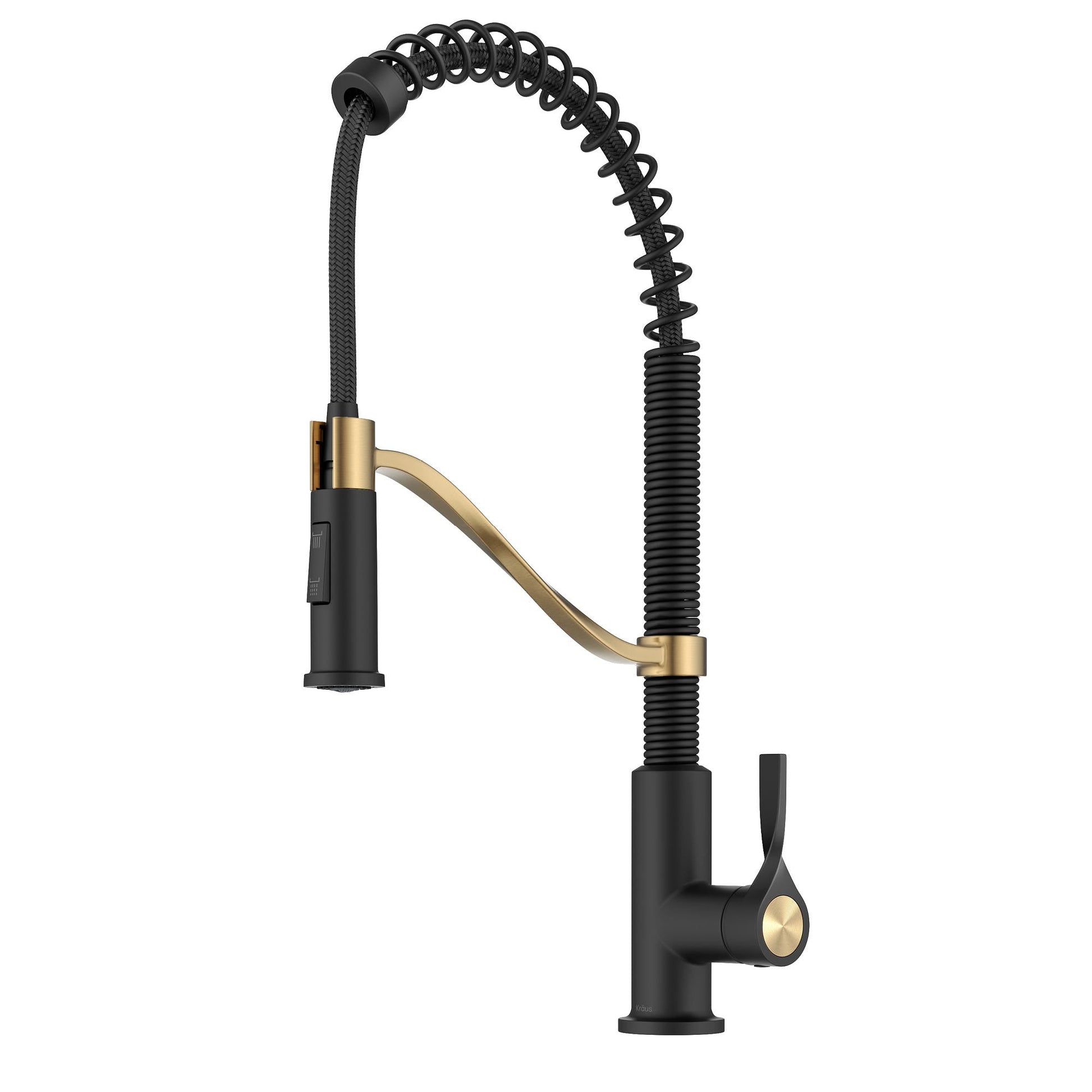 Spot Free Brushed Brass / Matte Black