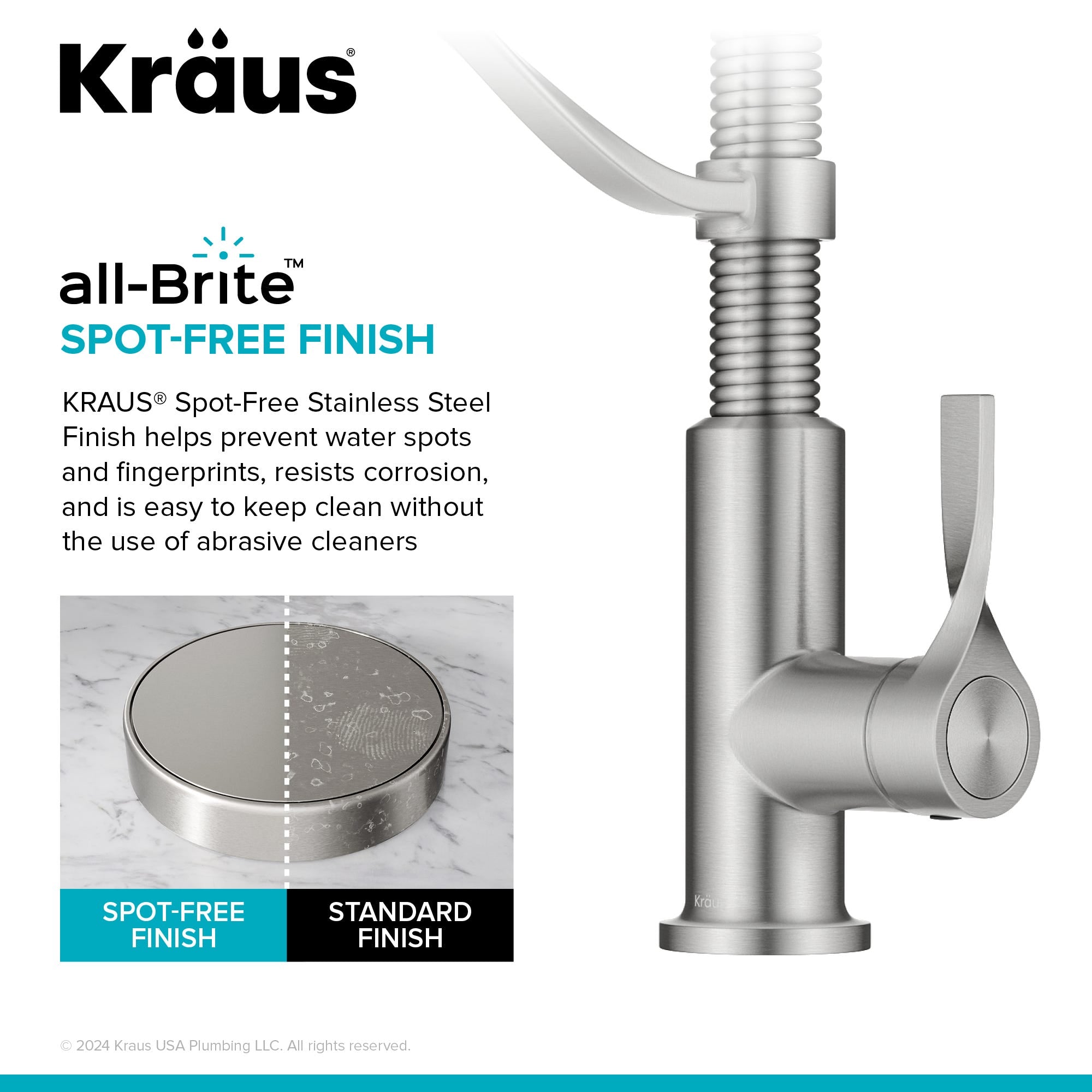 Spot Free Stainless Steel