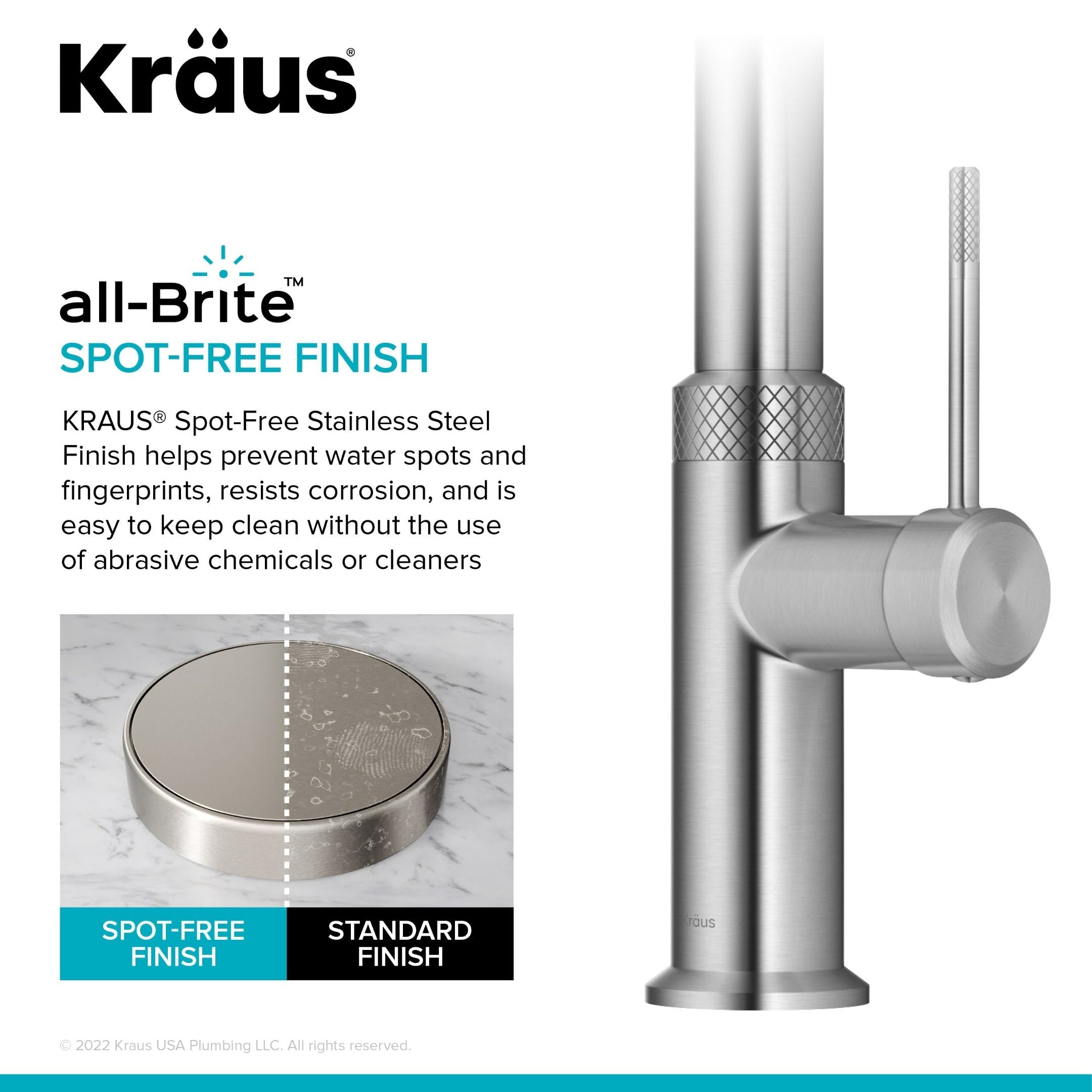 Spot Free Stainless Steel