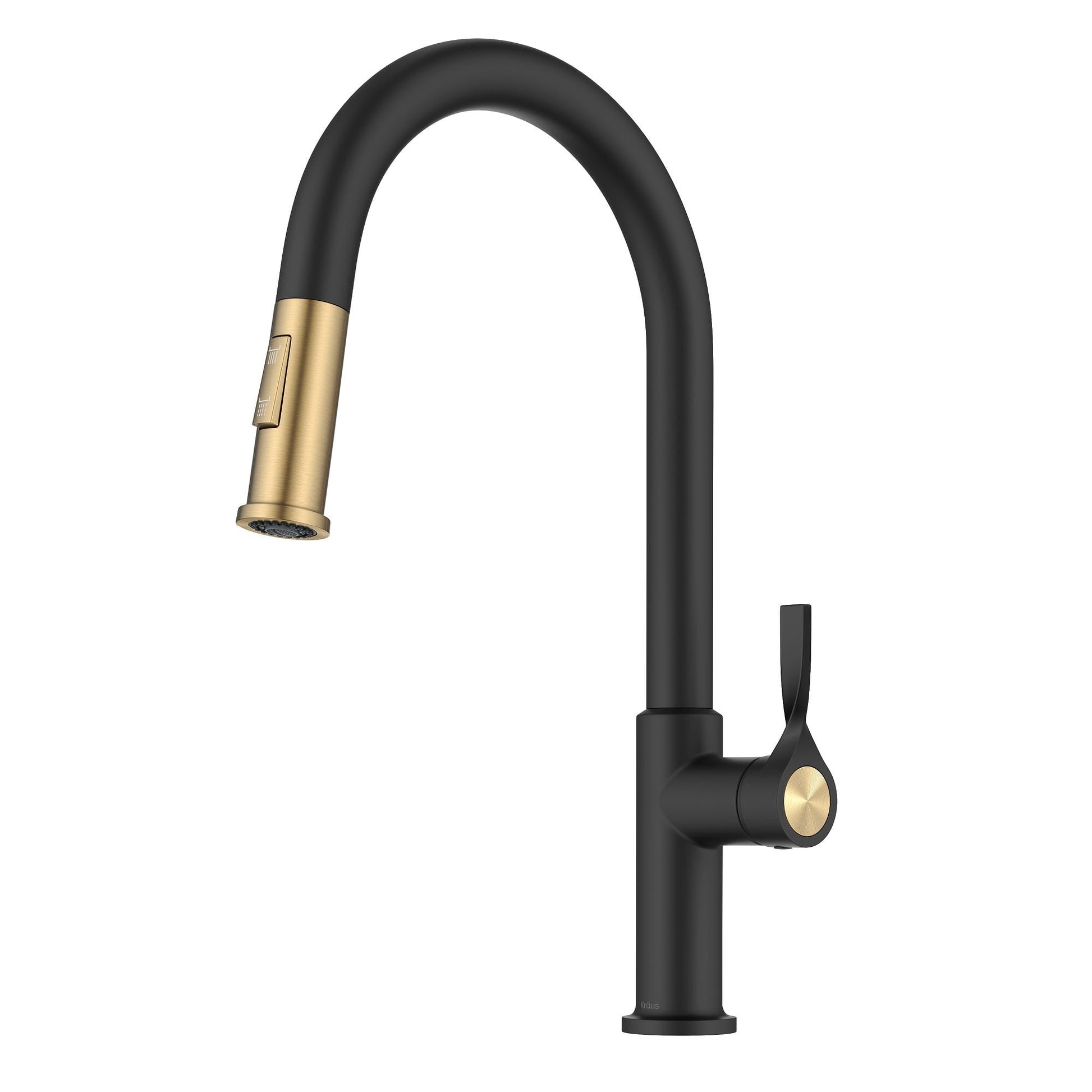 Spot Free Brushed Brass / Matte Black