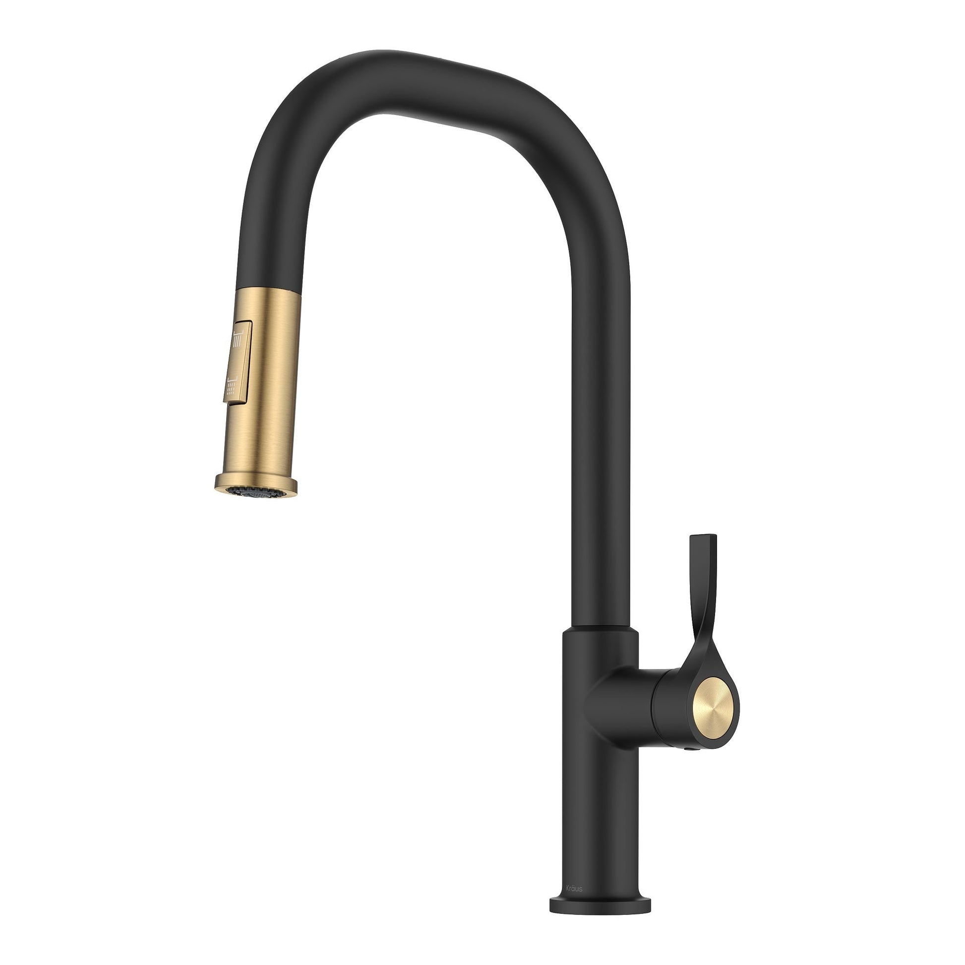 Spot Free Brushed Brass / Matte Black