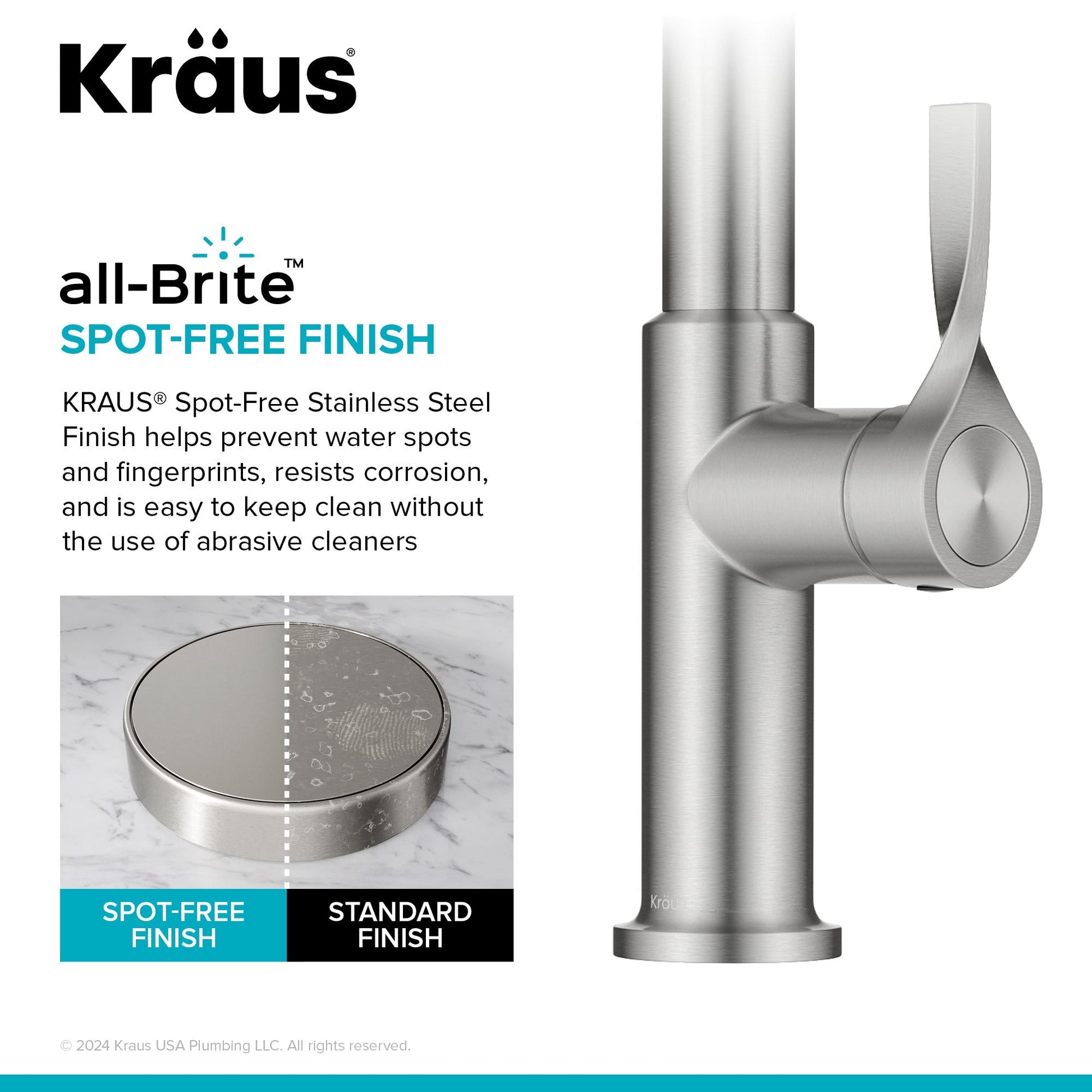 Spot Free Stainless Steel