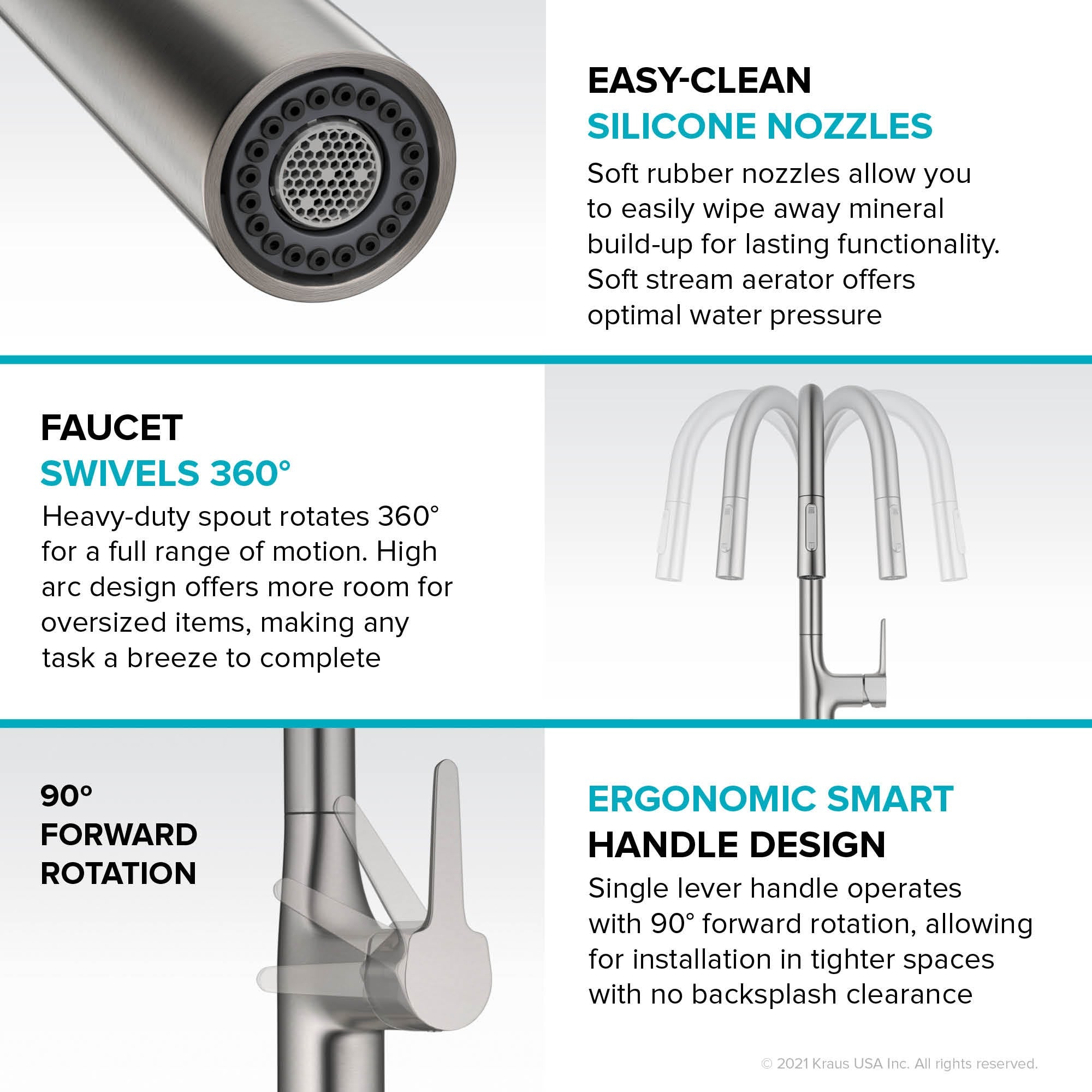 Spot Free Stainless Steel / Pull Down