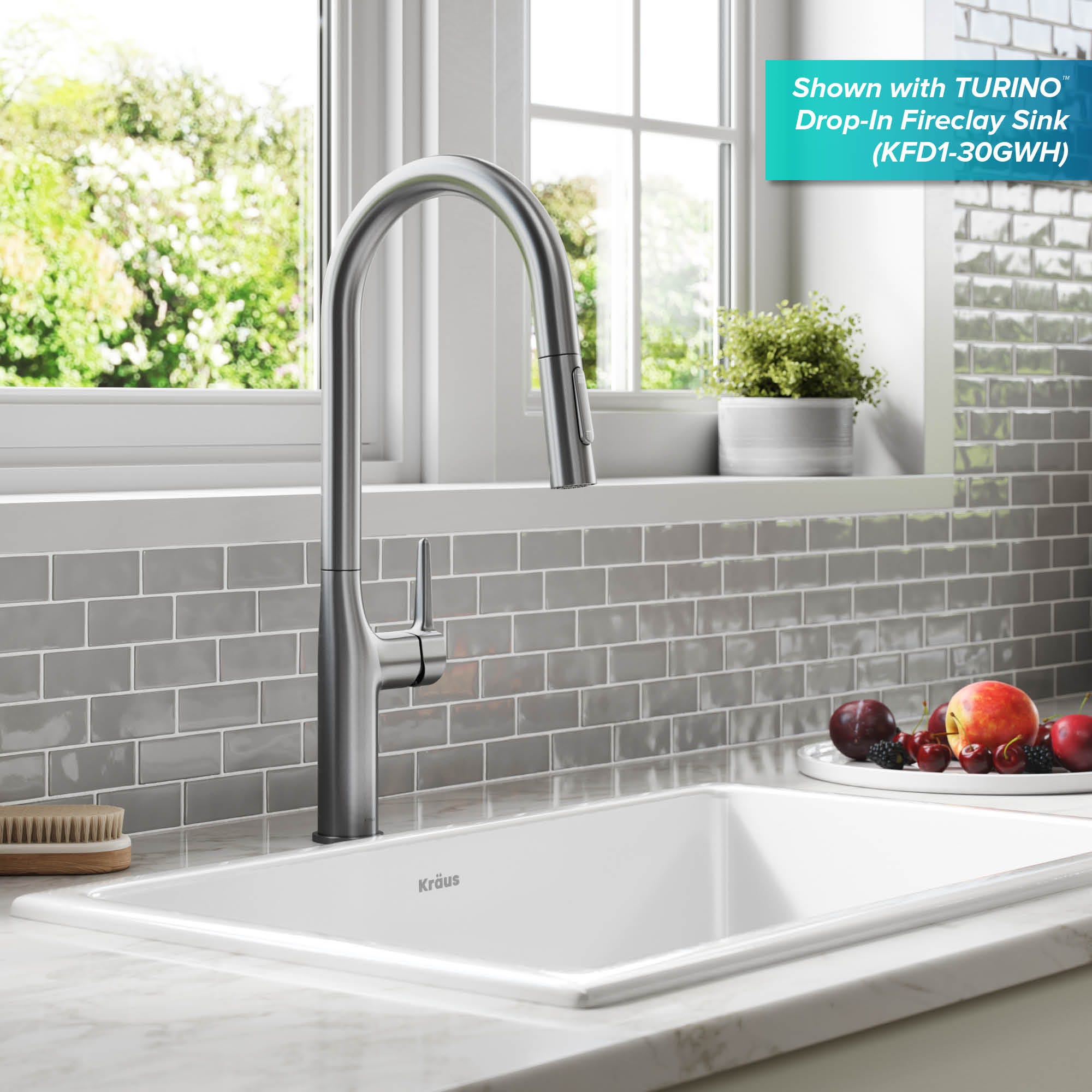 Spot Free Stainless Steel / Pull Down