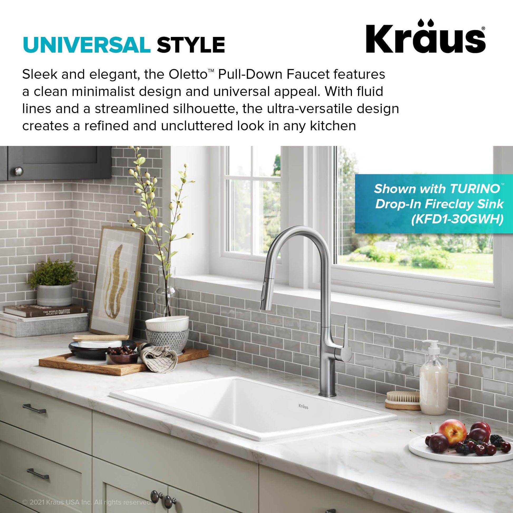 Spot Free Stainless Steel / Pull Down