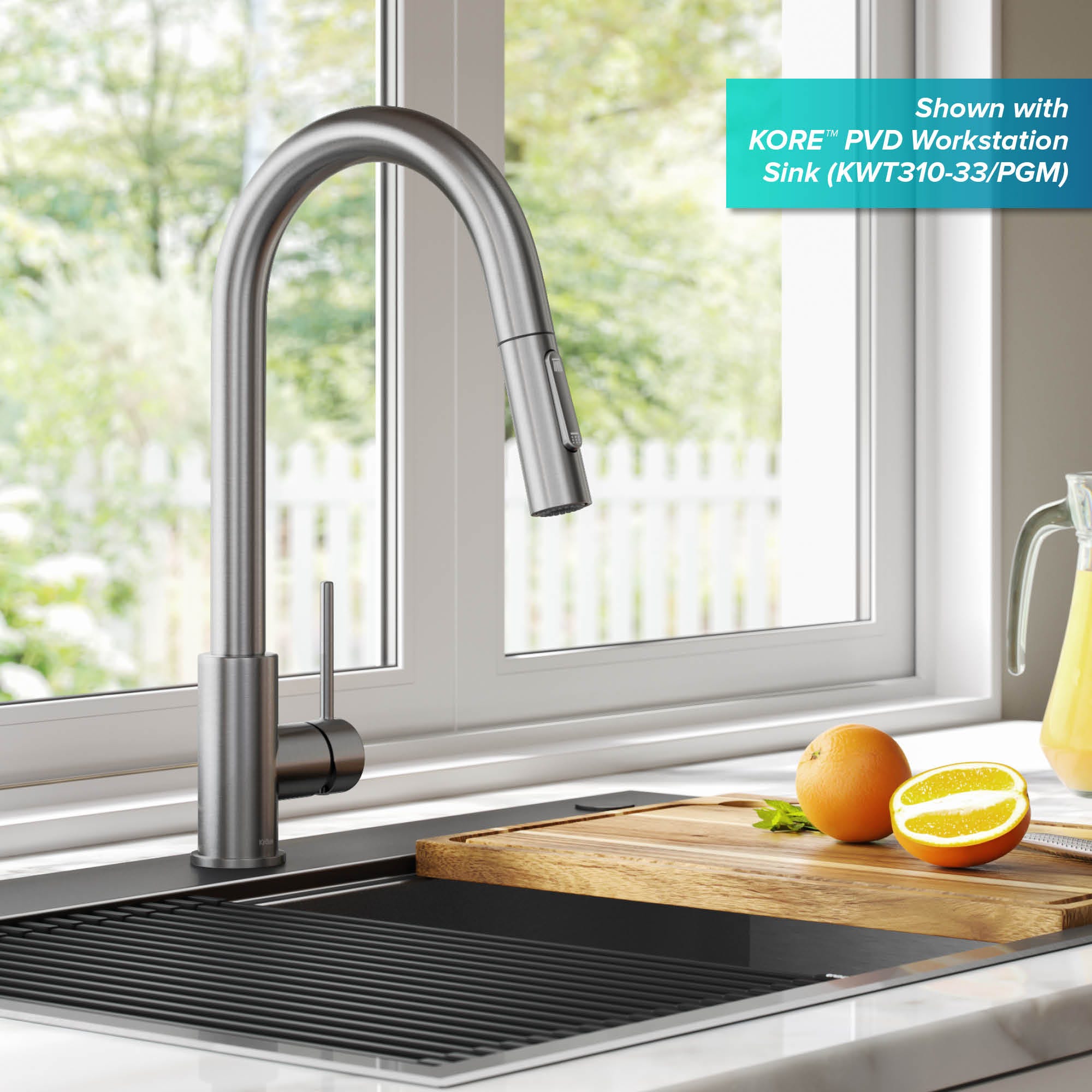 Spot Free Stainless Steel / Pull Down