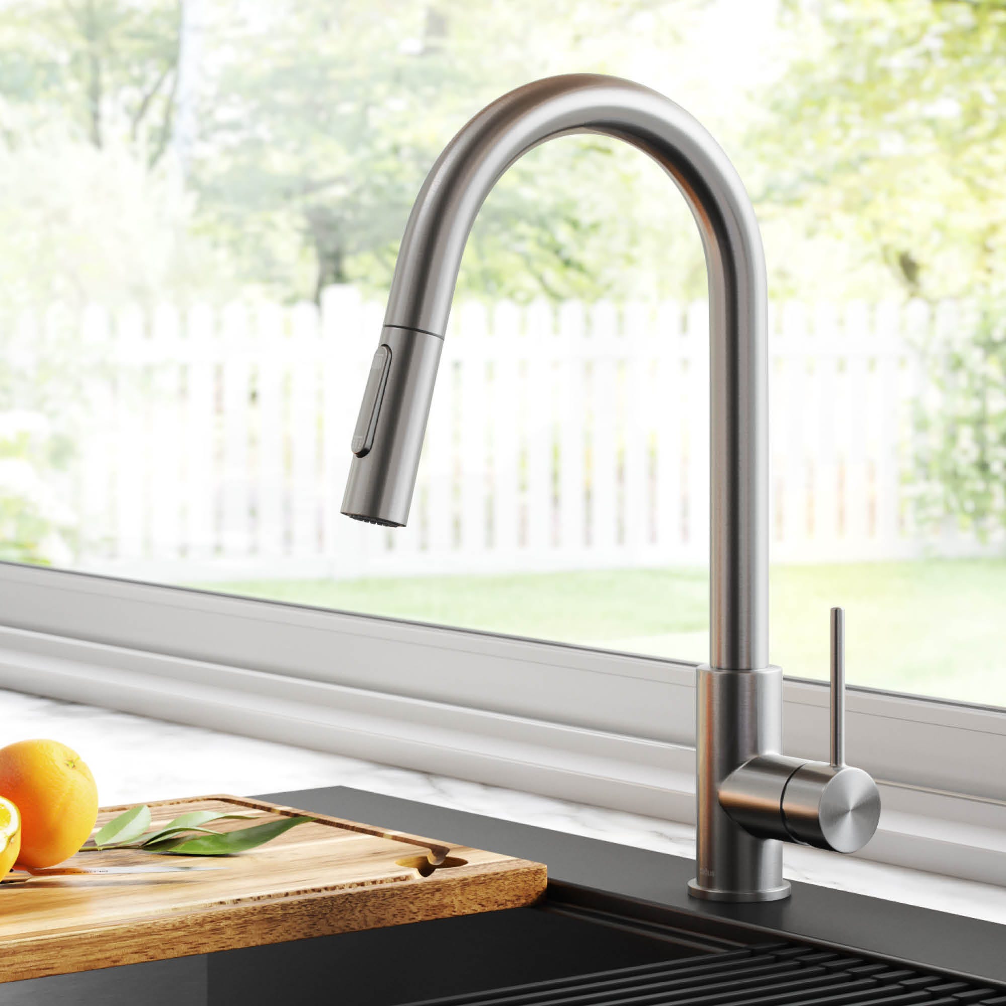 Spot Free Stainless Steel / Pull Down