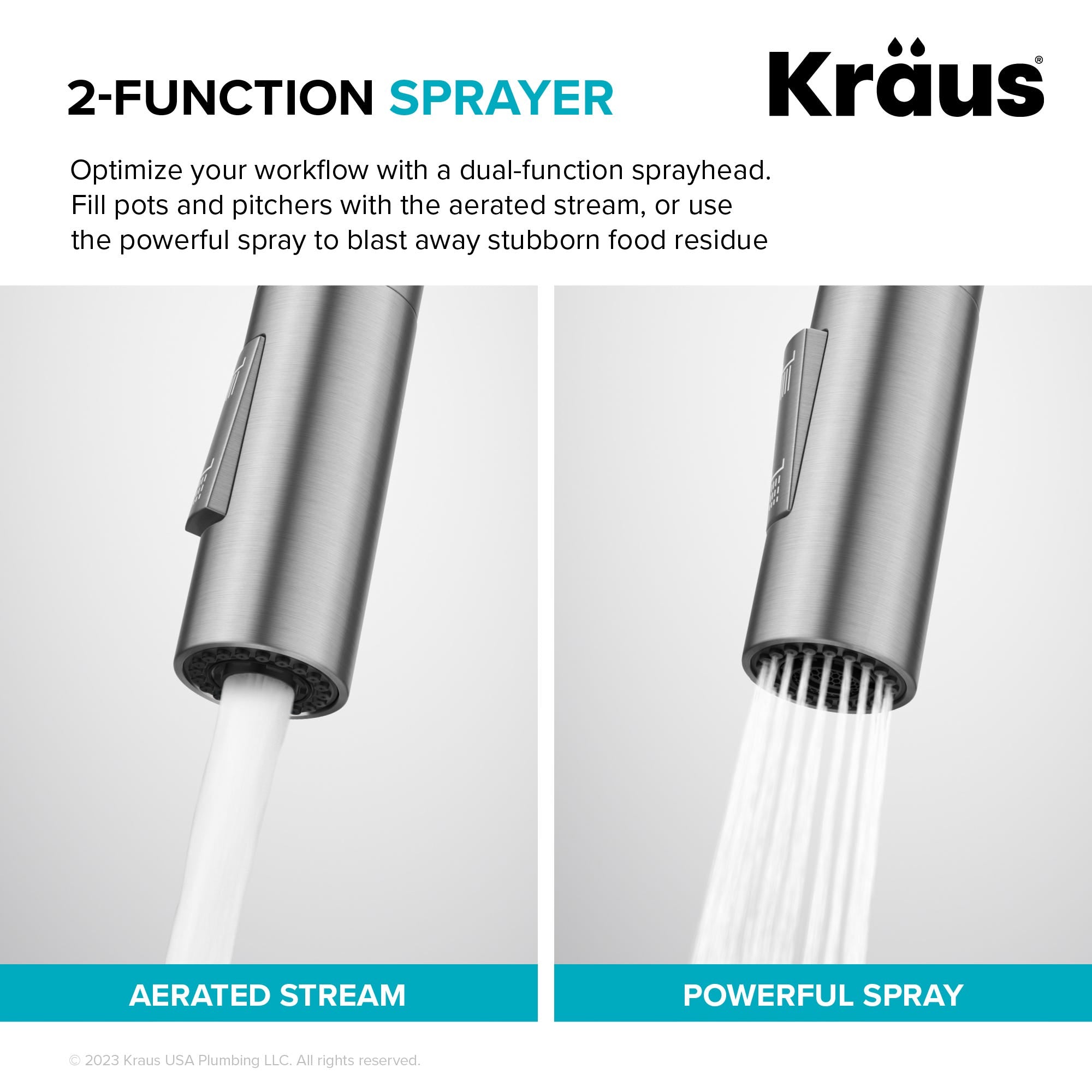 Spot Free Stainless Steel / Pull Down