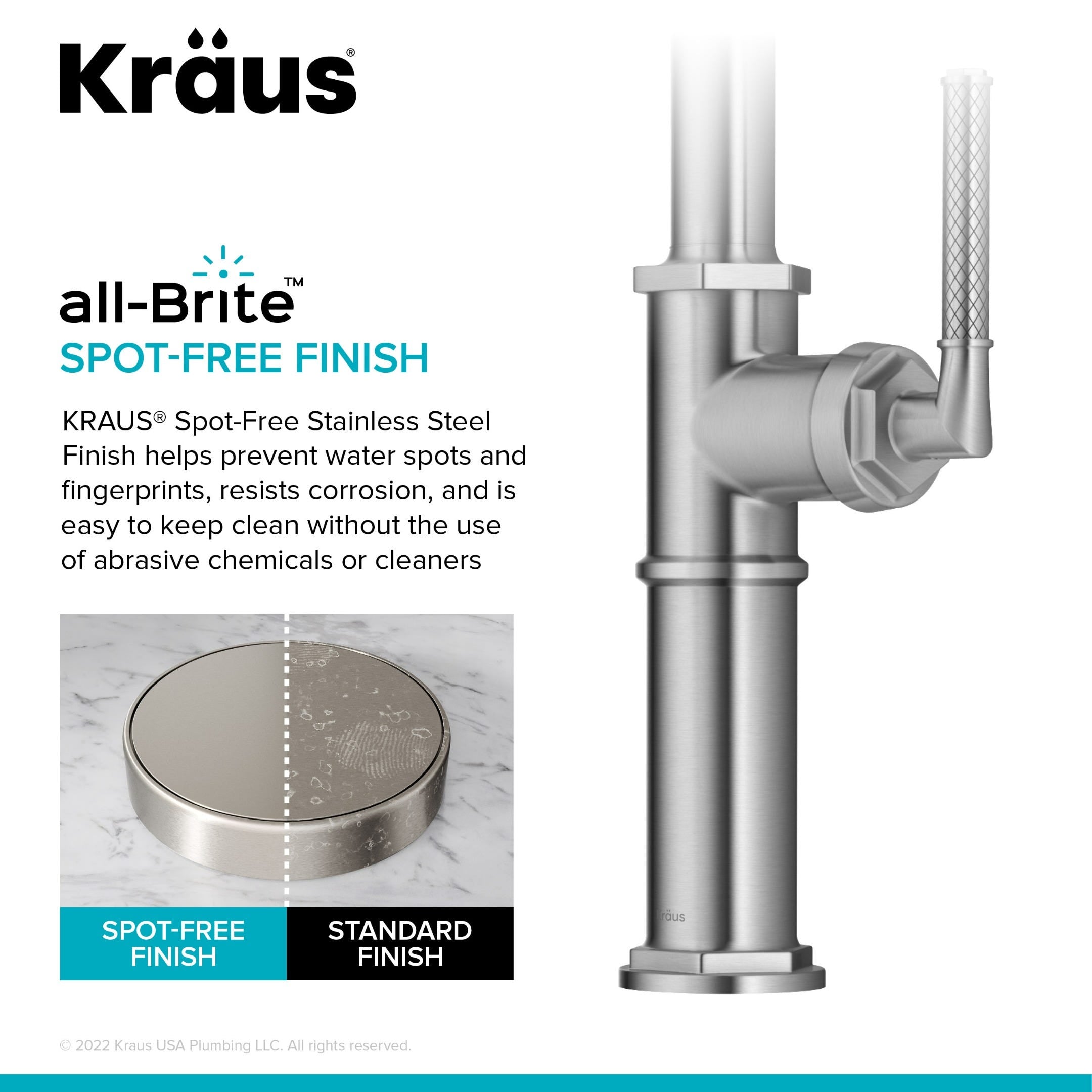 Spot Free Stainless Steel