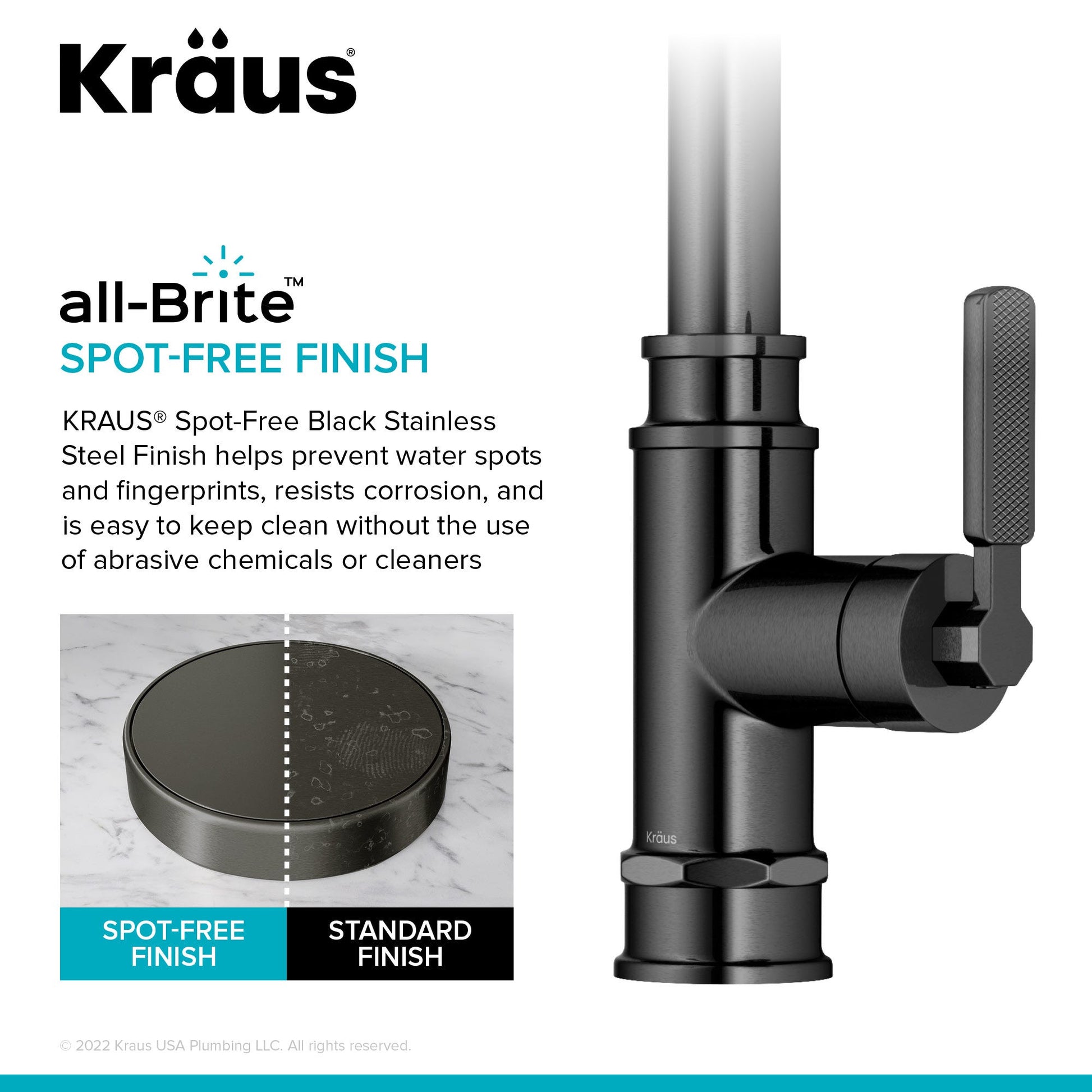 Spot Free Black Stainless