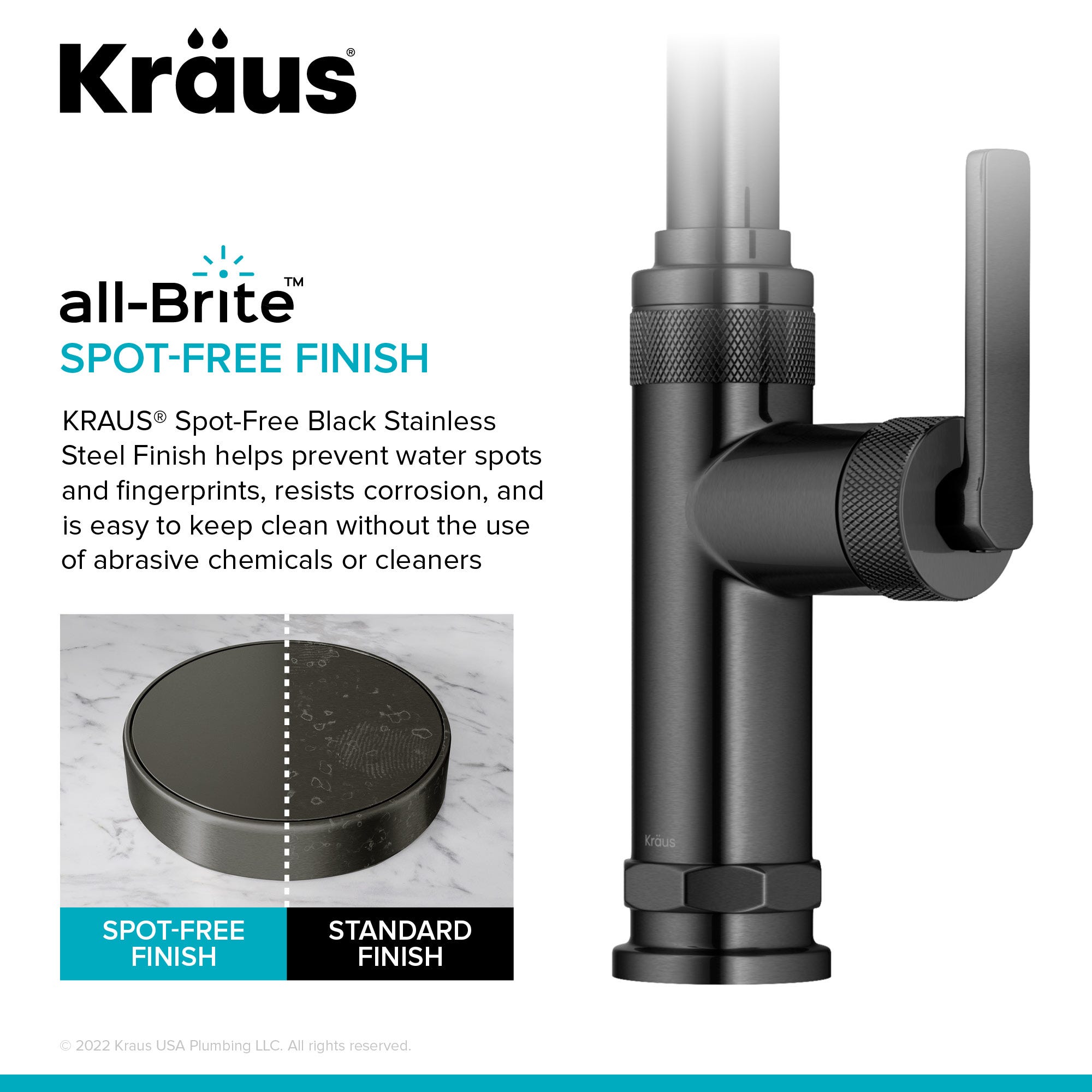 Spot Free Black Stainless