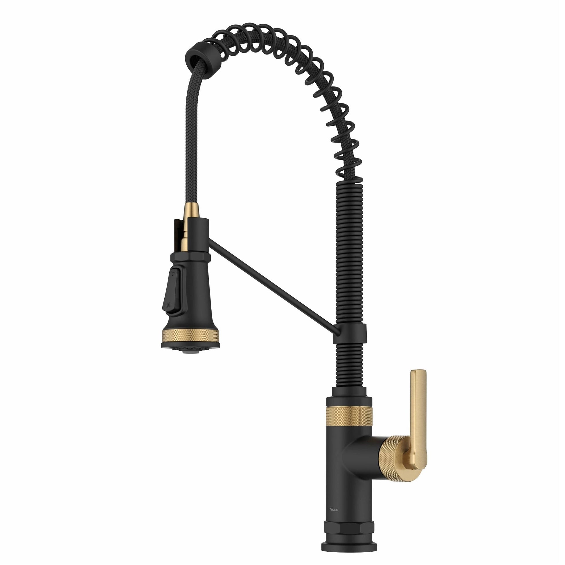 Brushed Brass / Matte Black