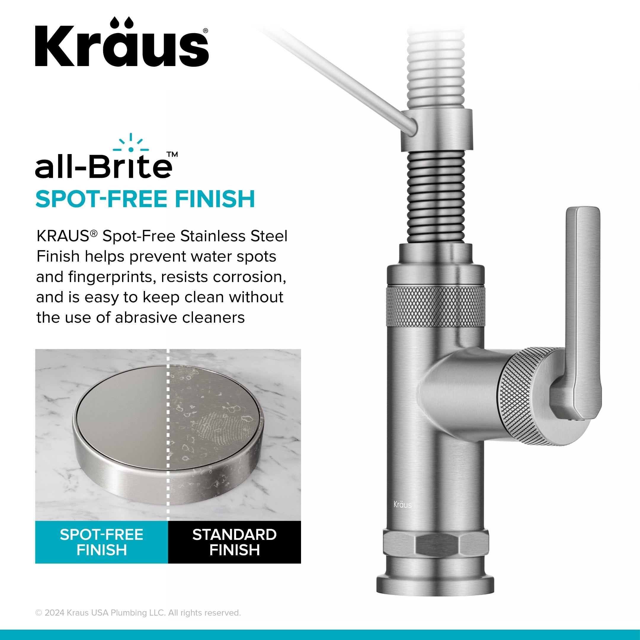 Spot Free Stainless Steel