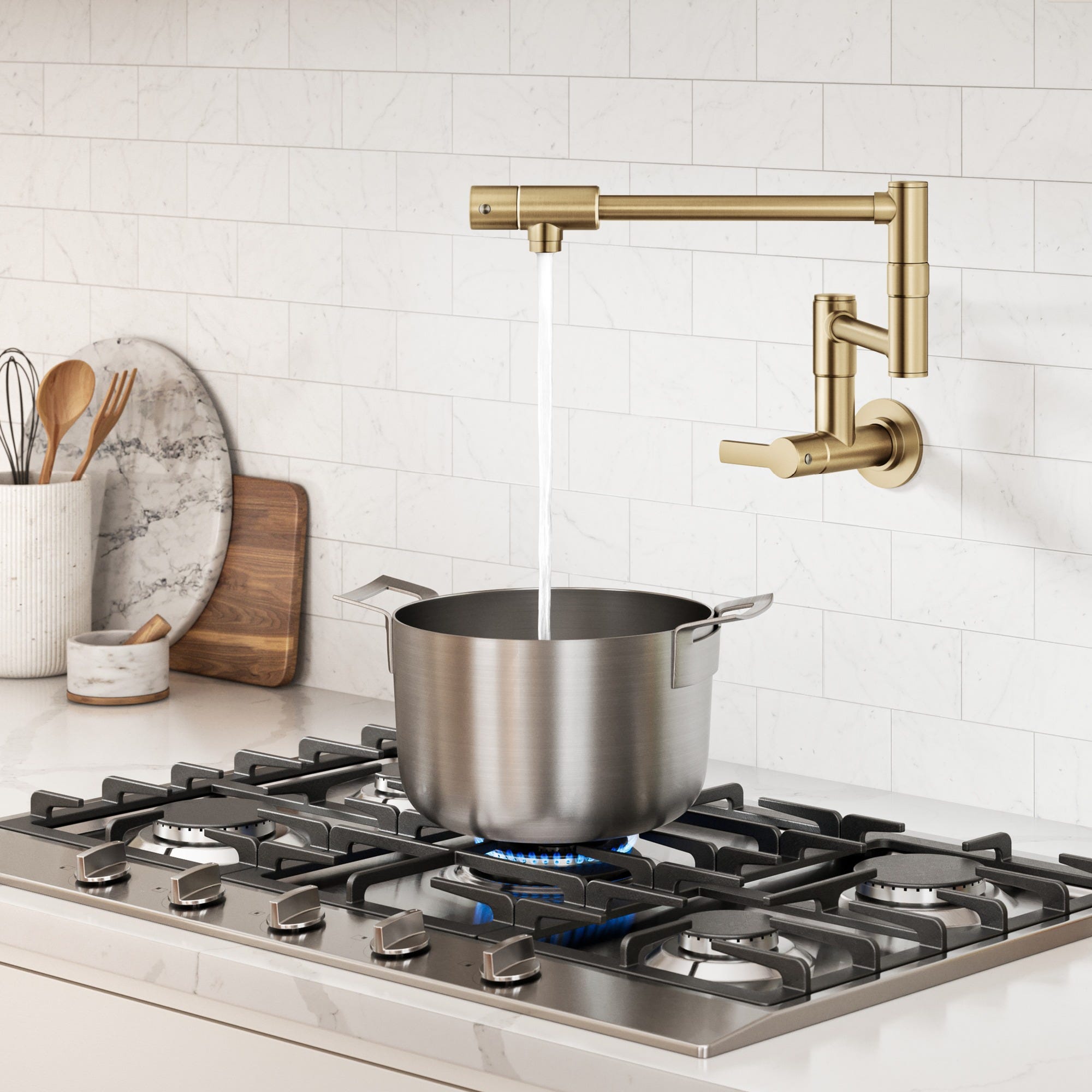 Spot Free Brushed Brass
