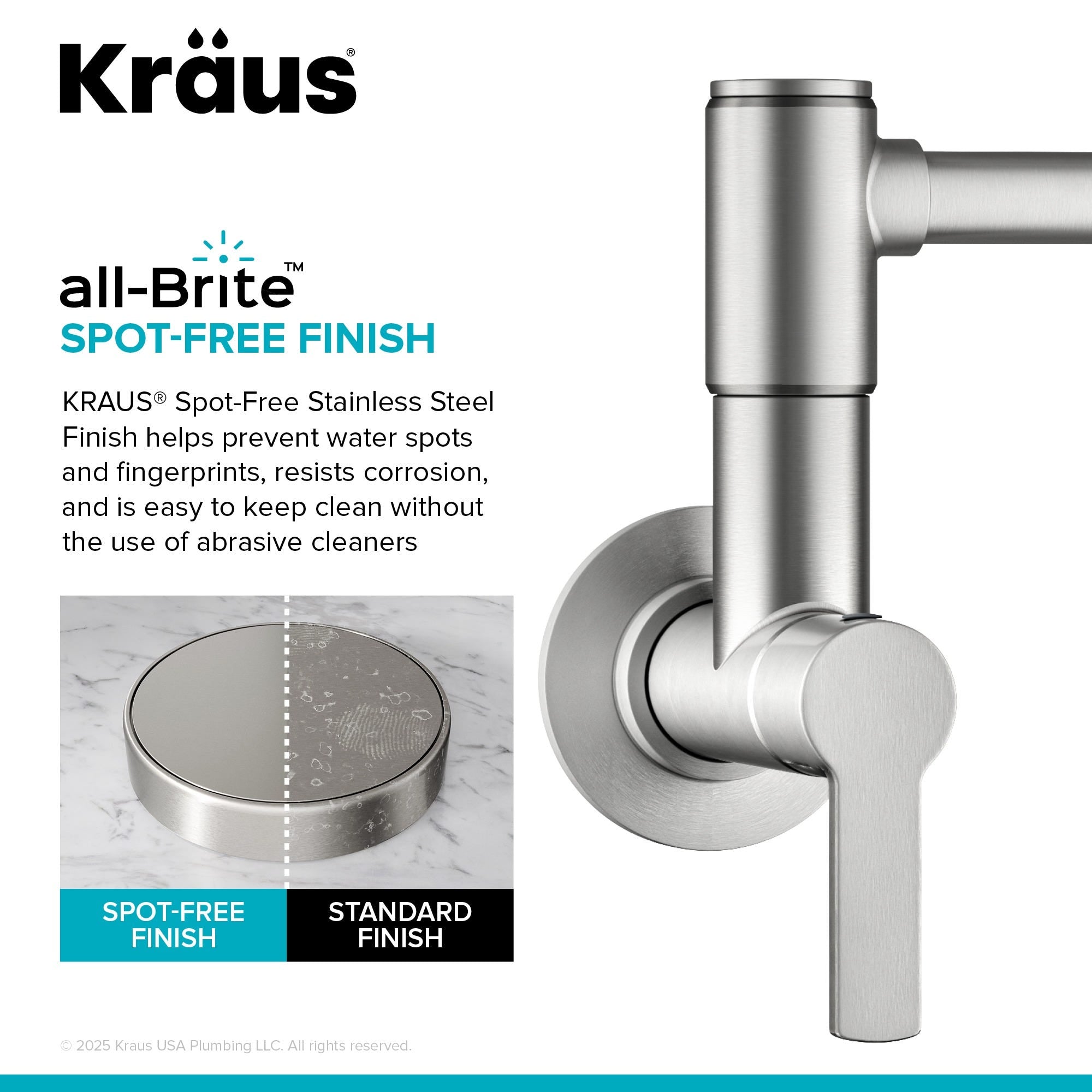 Spot Free Stainless Steel