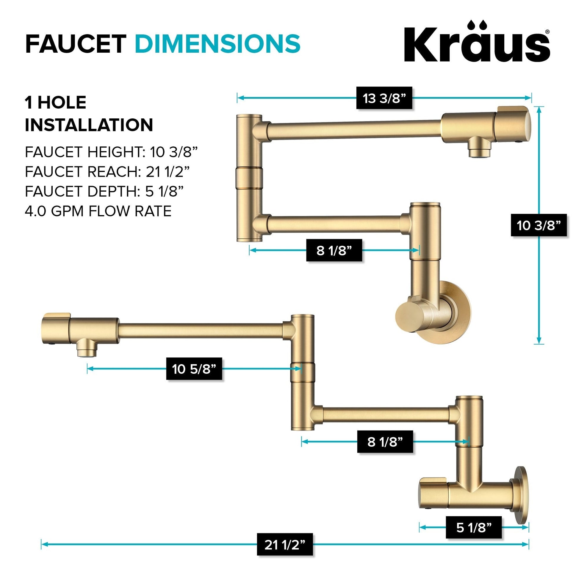 Spot Free Brushed Brass