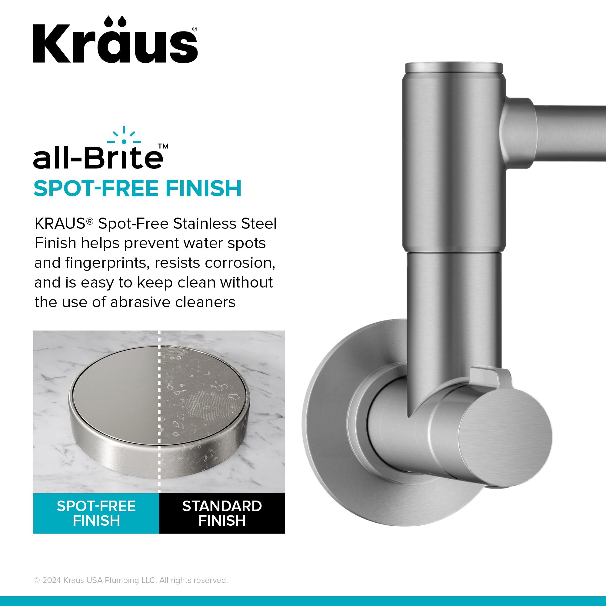 Spot Free Stainless Steel