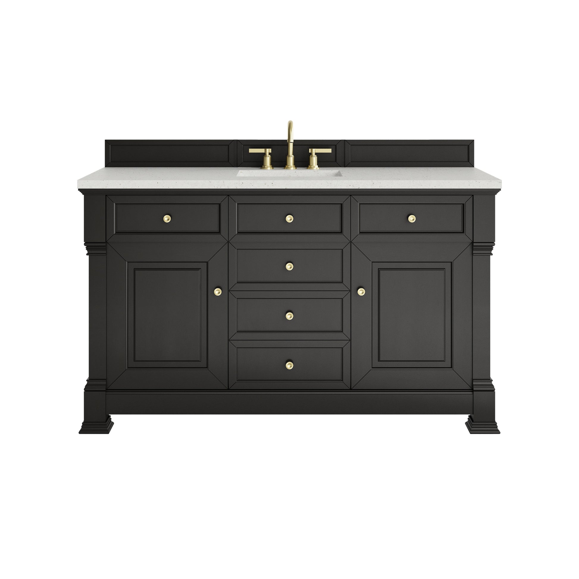 Black Onyx / Lime Delight - 3 Faucet Holes