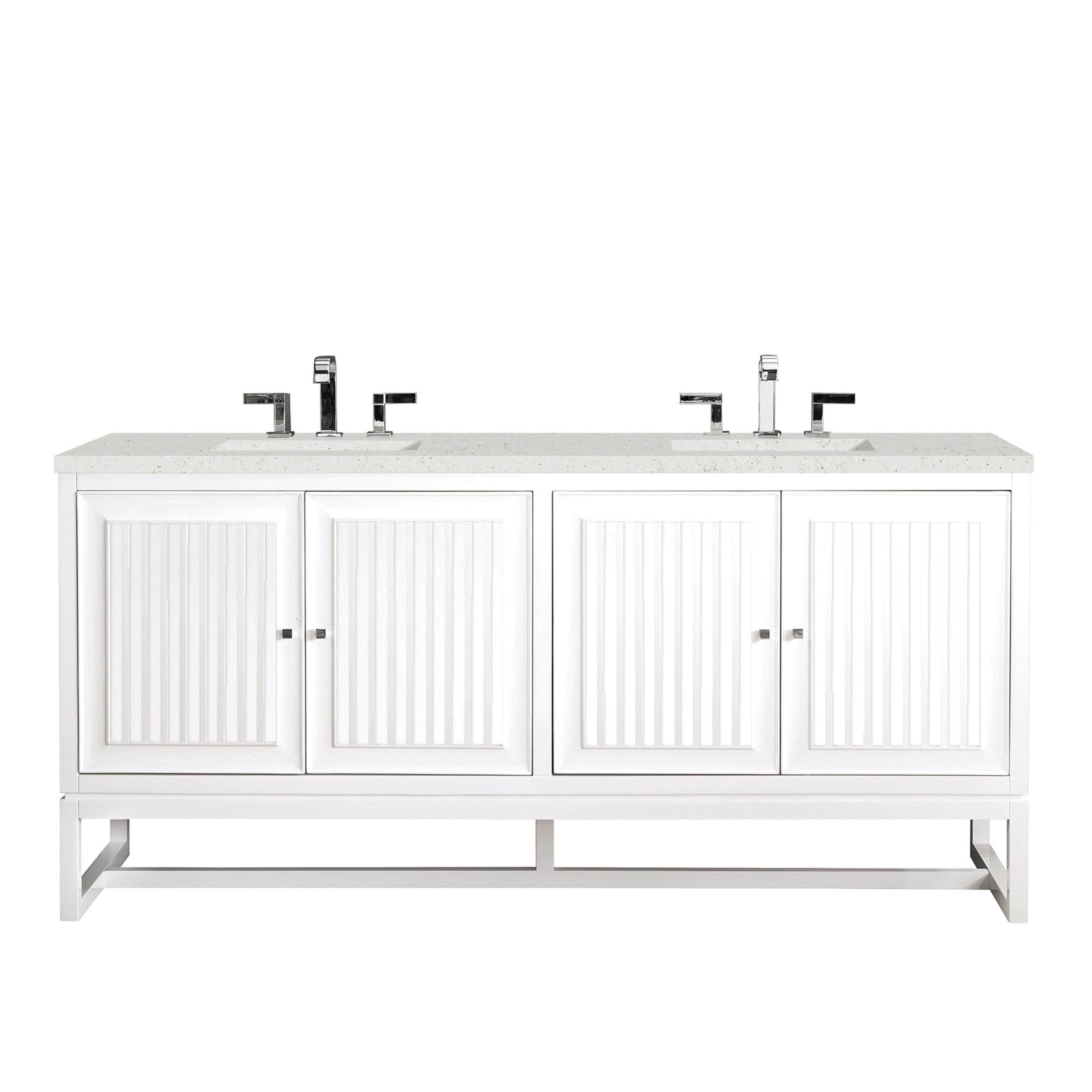 Glossy White / Lime Delight - 3 Faucet Holes