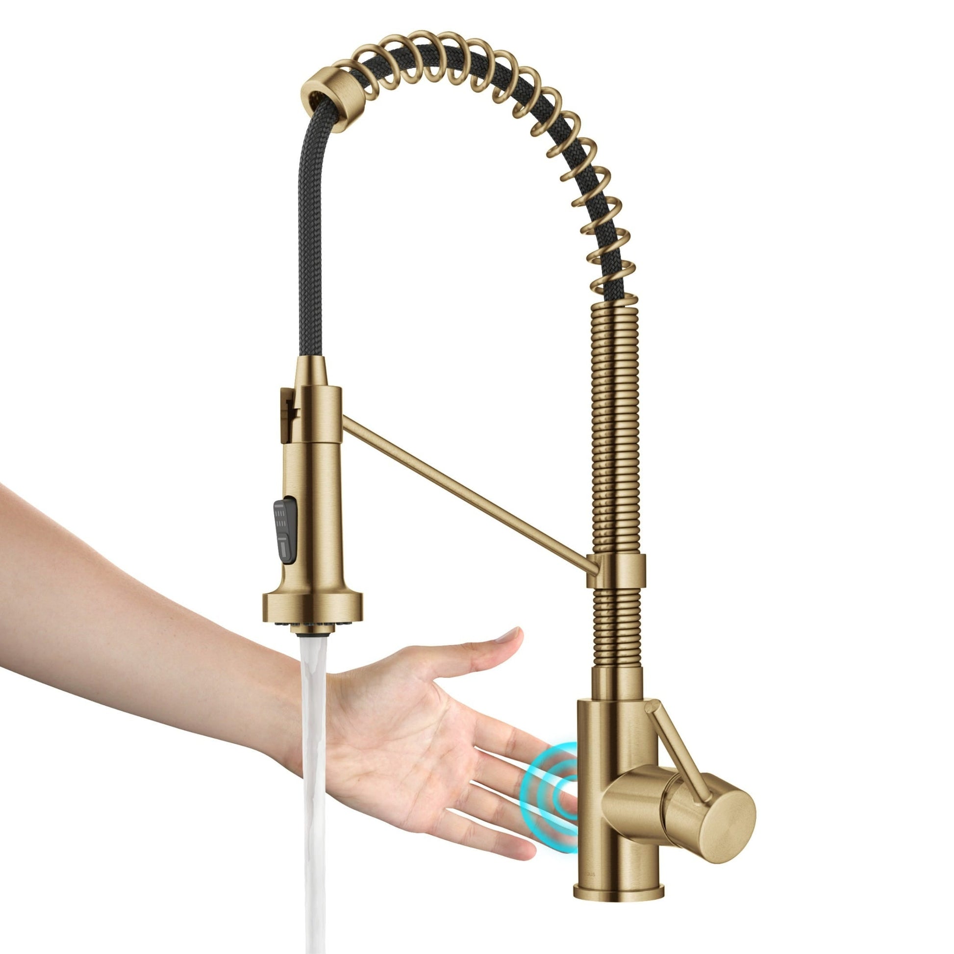 Brushed Brass / Sensor