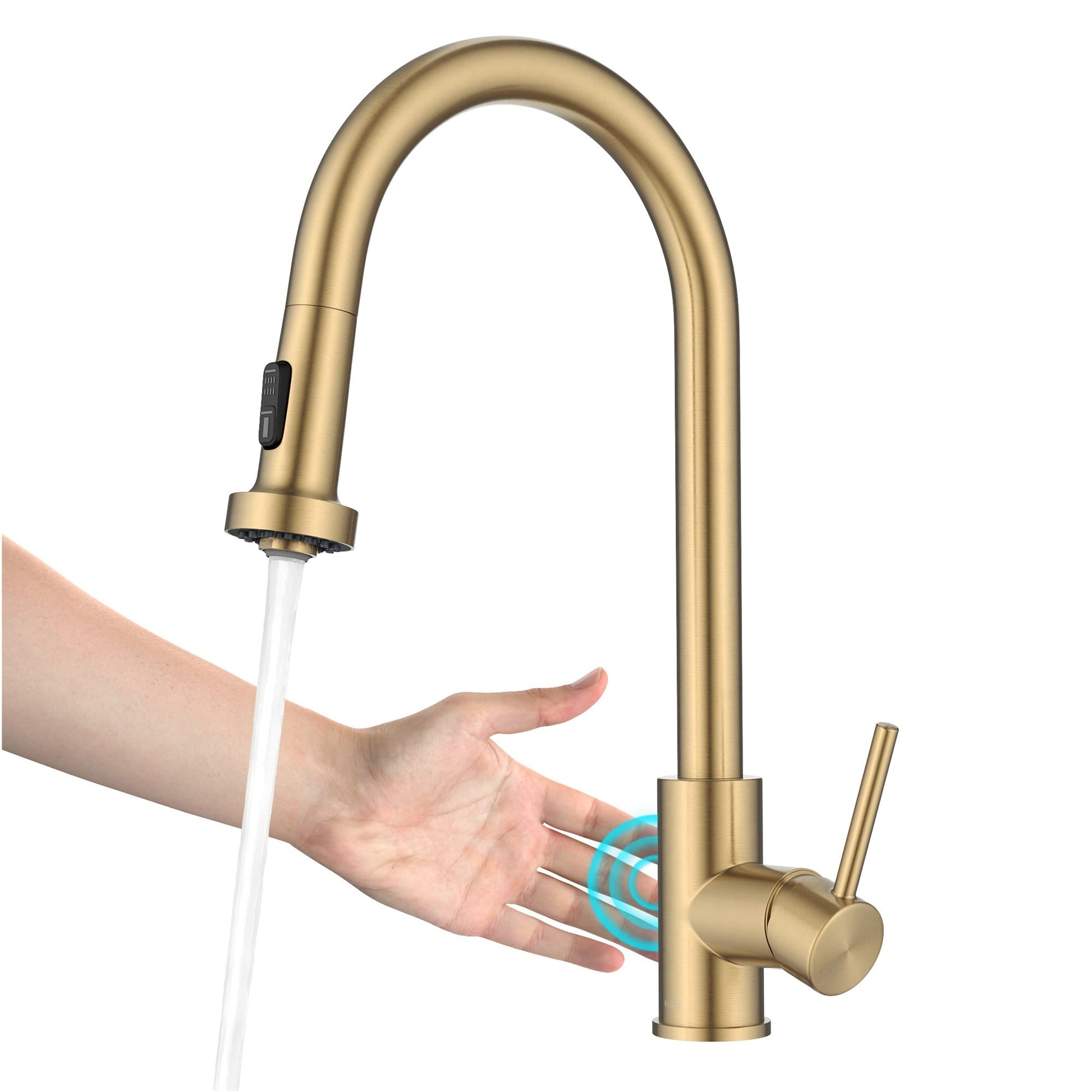 Brushed Brass / Sensor