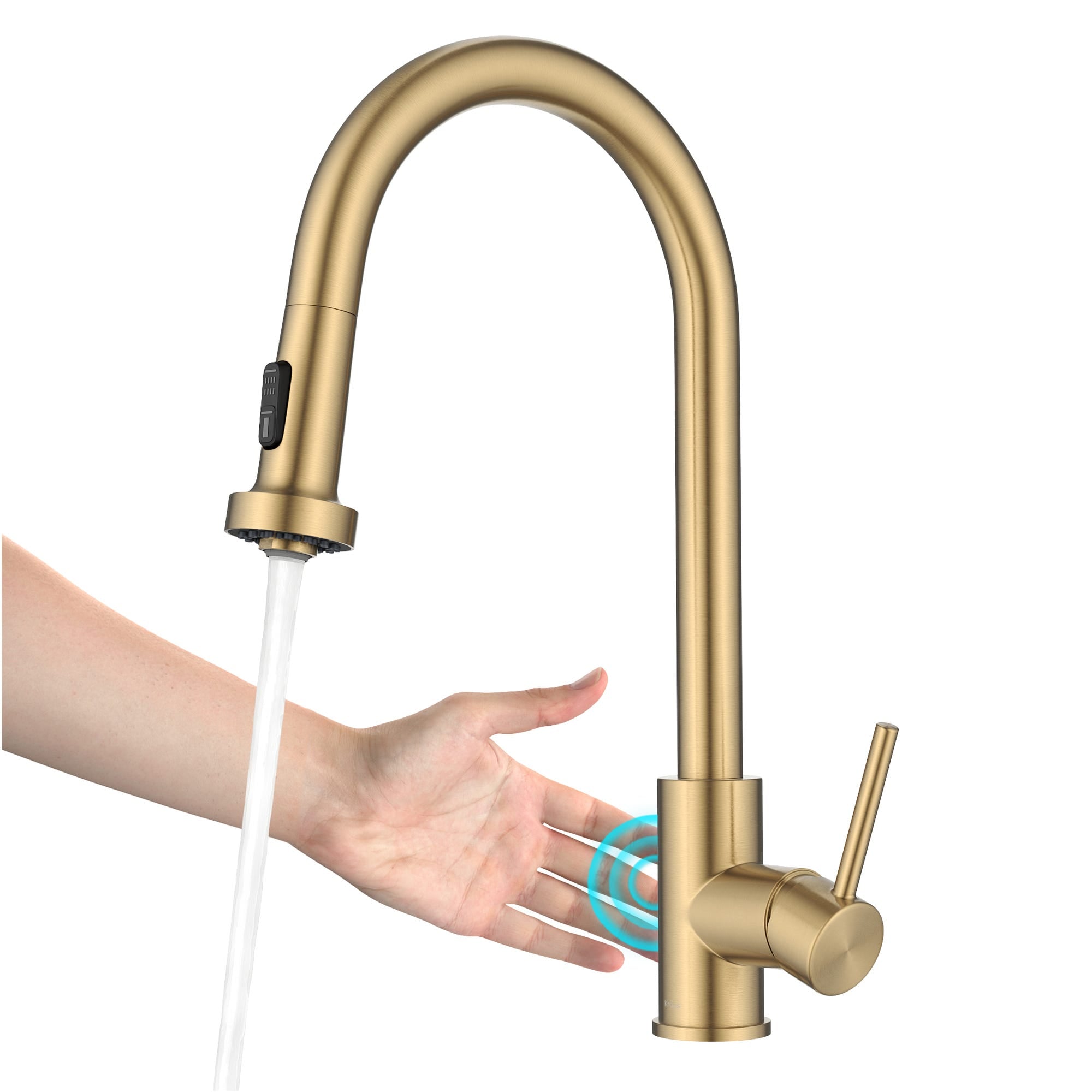 Brushed Brass / Sensor