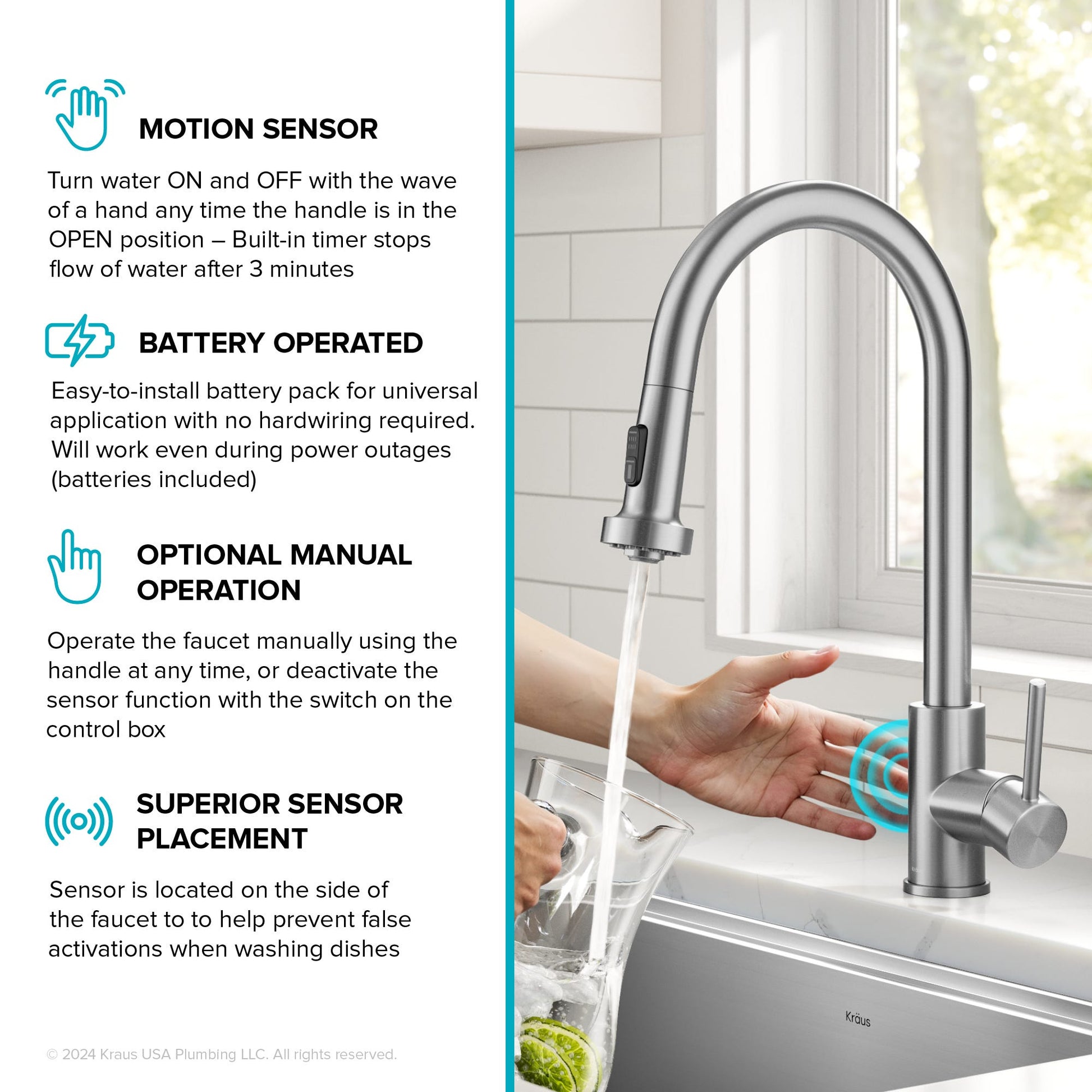 Spot Free Stainless Steel / Sensor