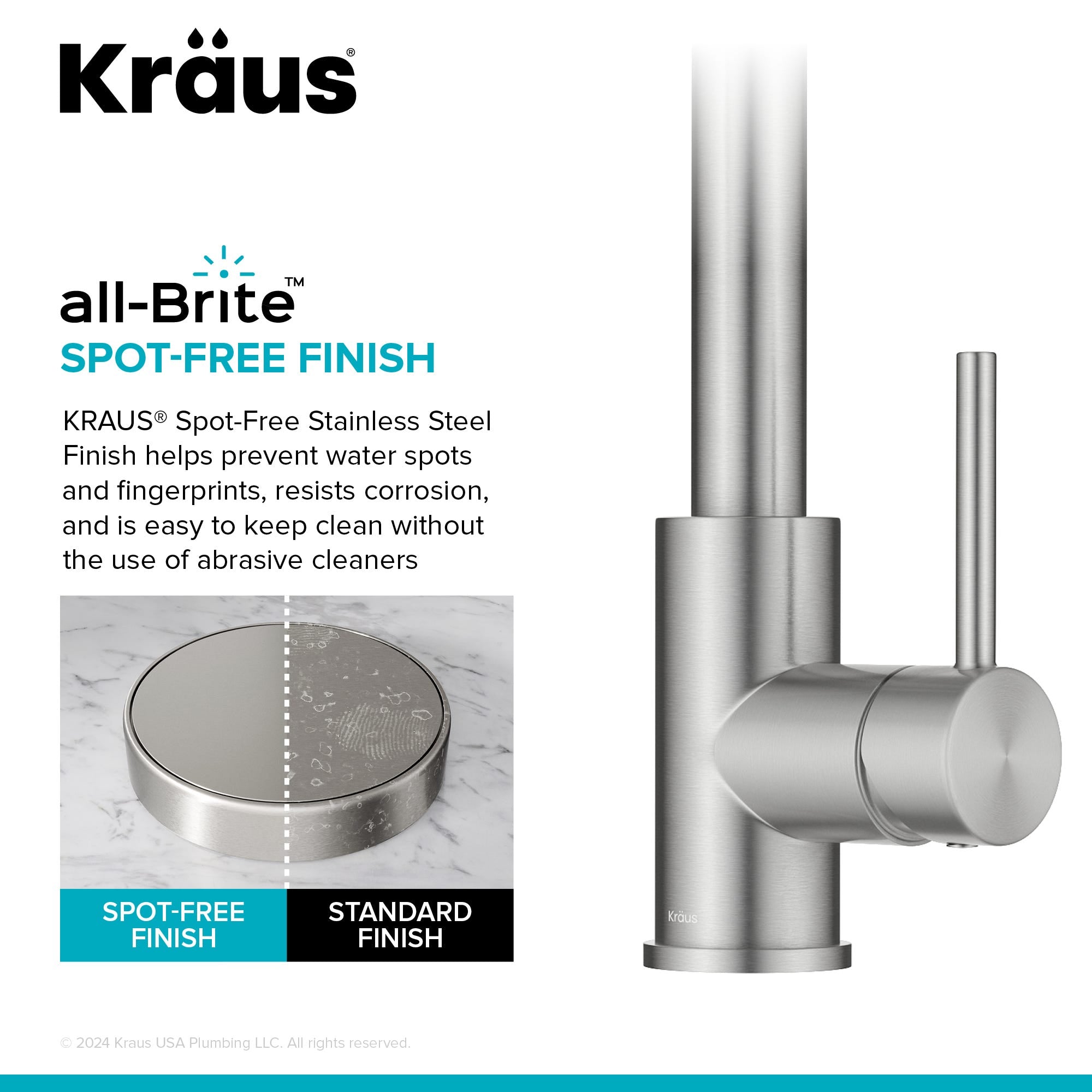 Spot Free Stainless Steel / Sensor