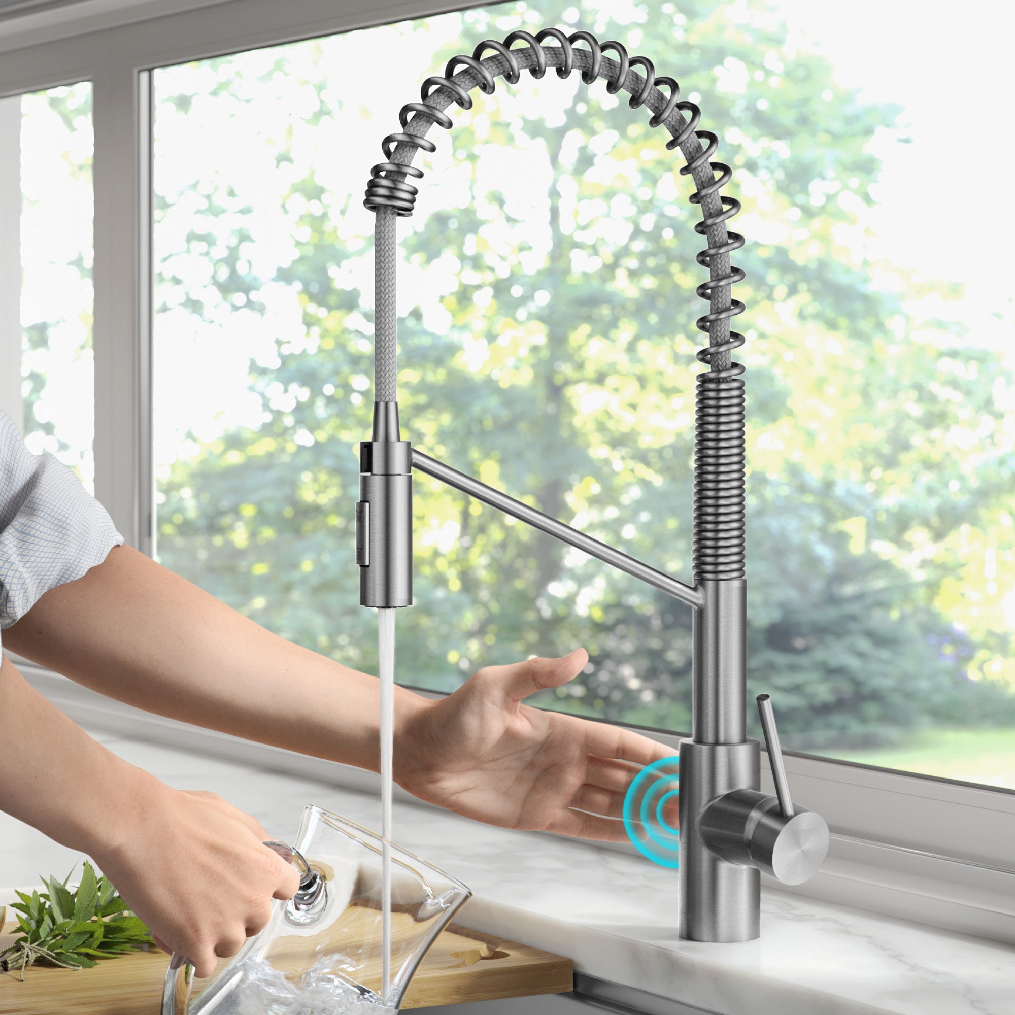 Spot Free Stainless Steel / Sensor / Yes