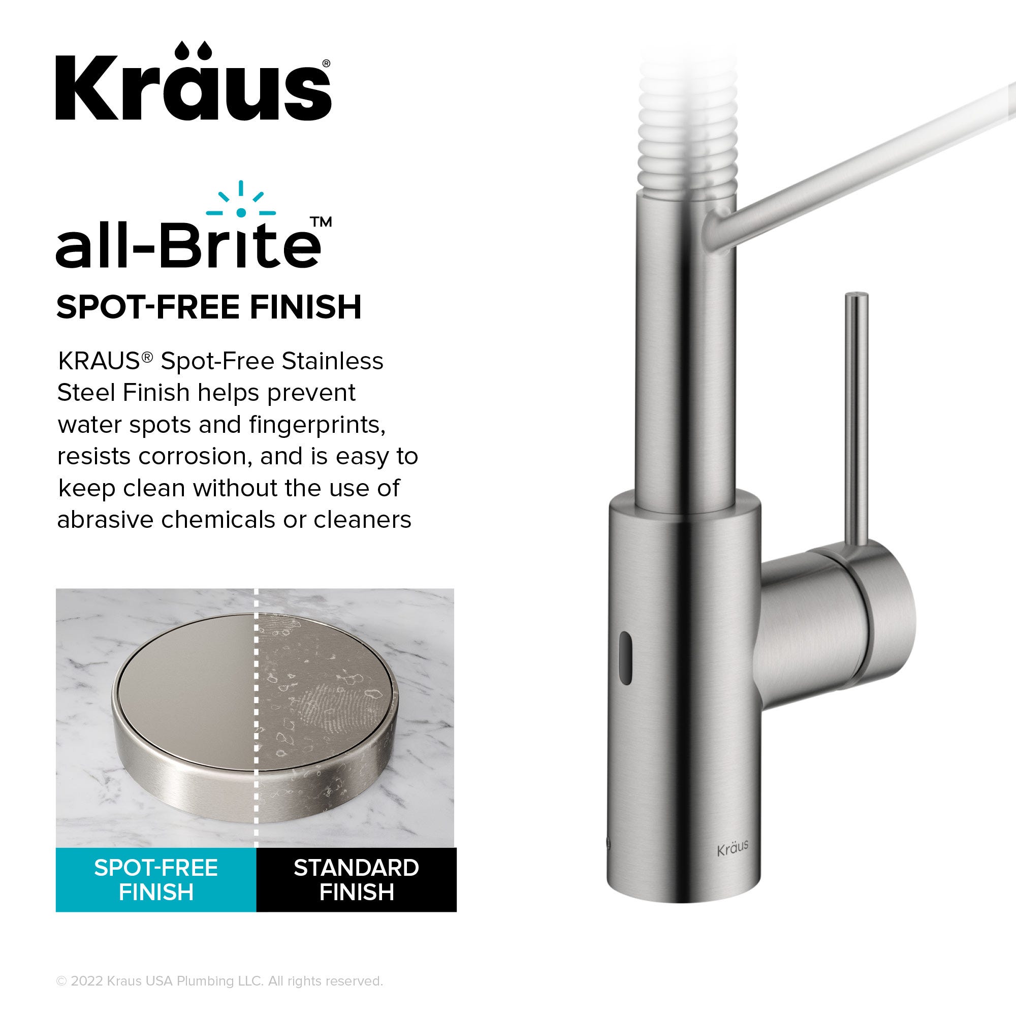 Spot Free Stainless Steel / Sensor / Yes