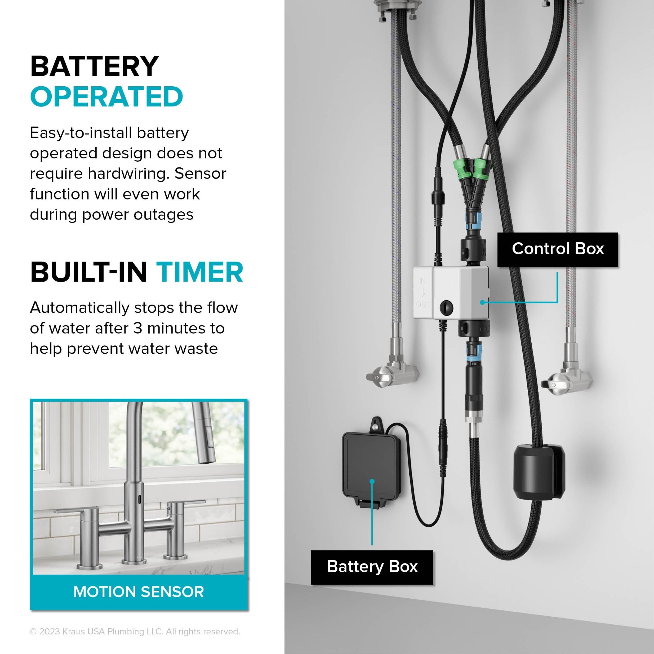 Spot Free Stainless Steel / Sensor