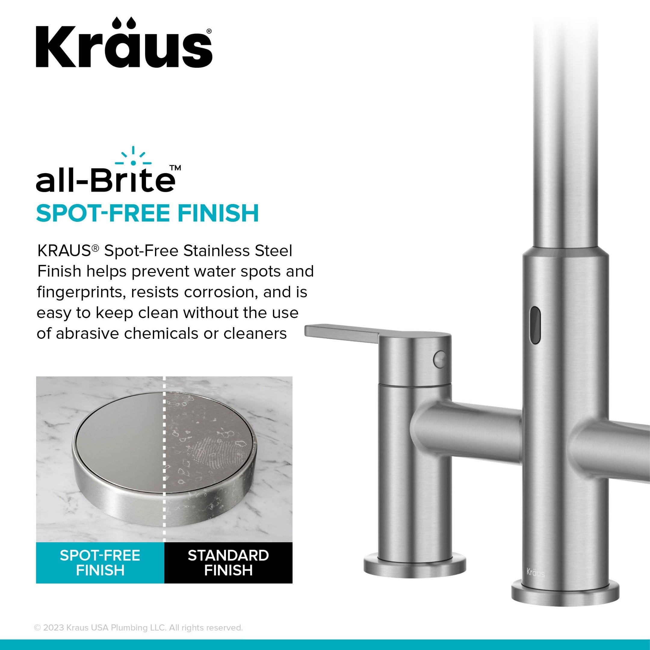 Spot Free Stainless Steel / Sensor