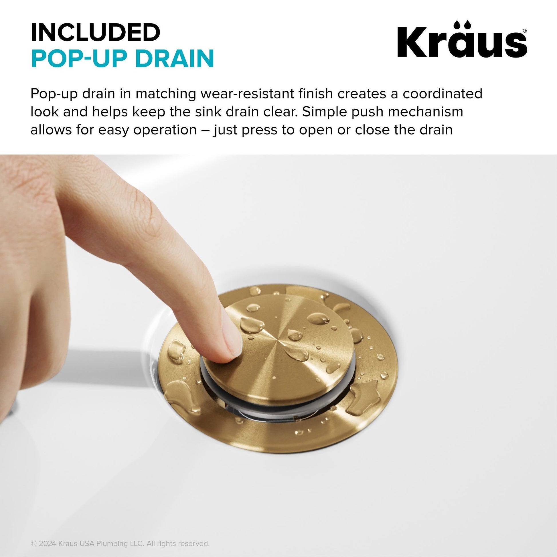 Spot Free Brushed Brass