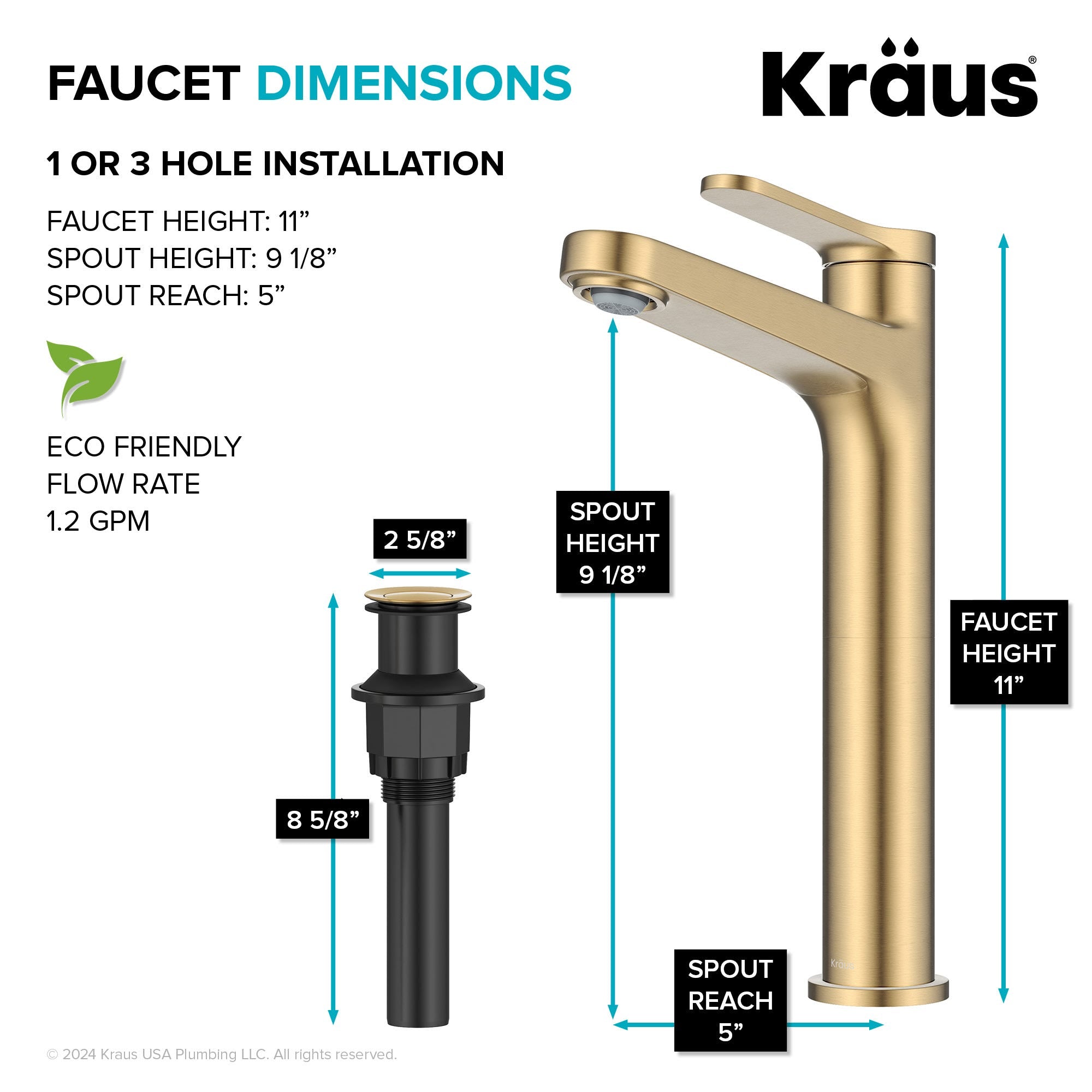 Spot Free Brushed Brass