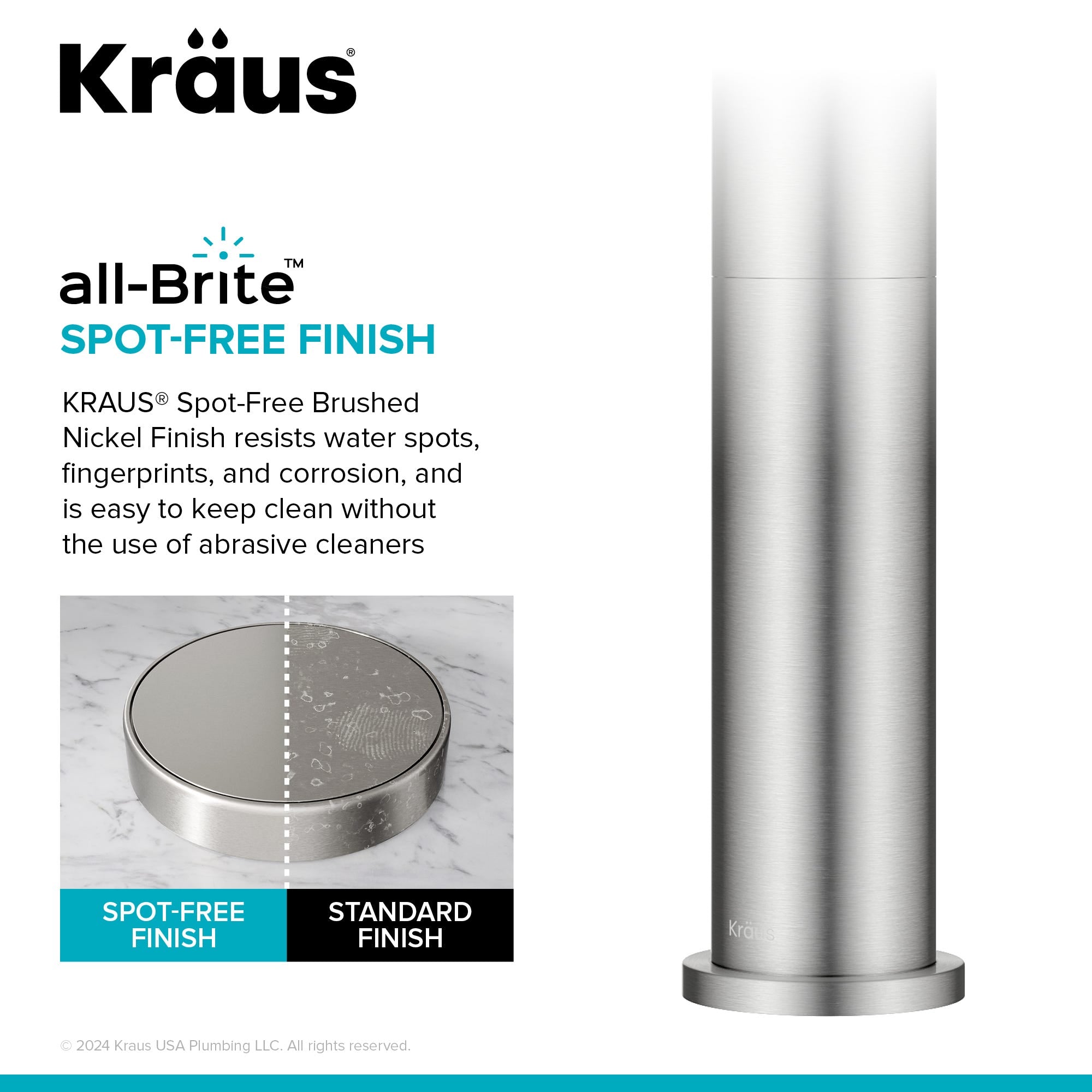 Spot Free Brushed Nickel