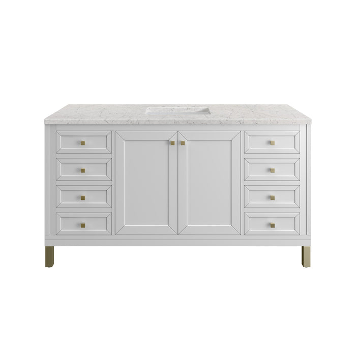 Glossy White / Eternal Jasmine Pearl - 3 Faucet Holes