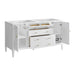 Bright White / No Countertop