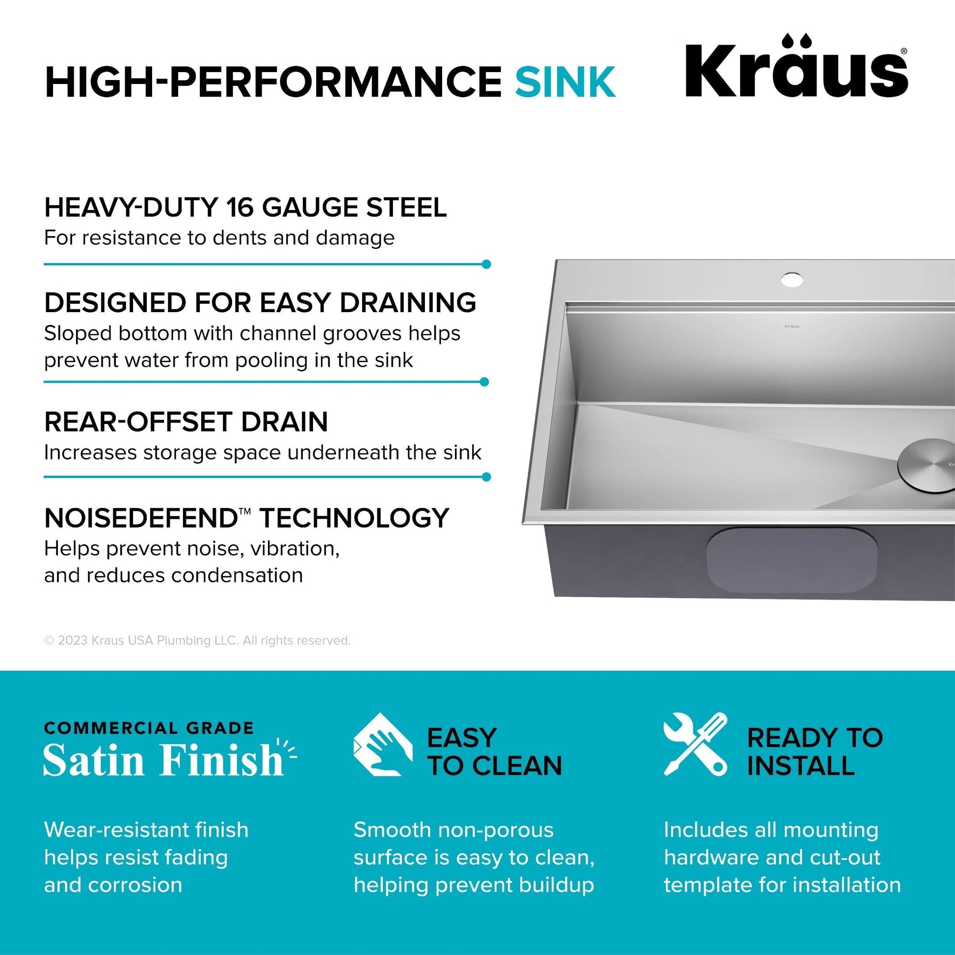 Stainless Steel / Single Bowl