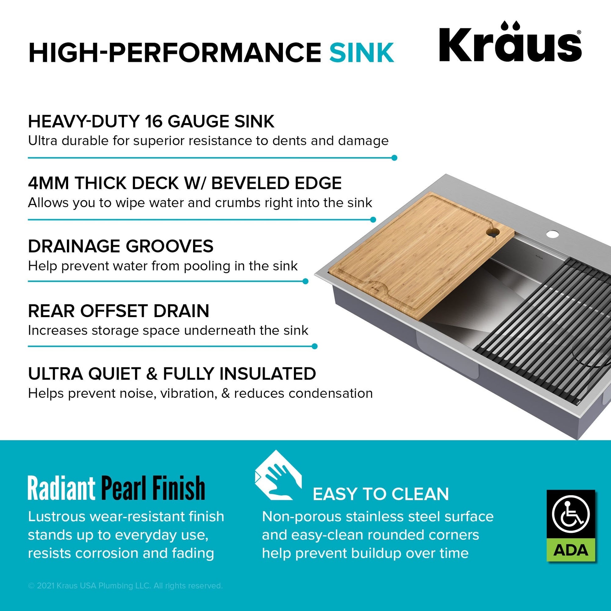 Stainless Steel / ADA Sink