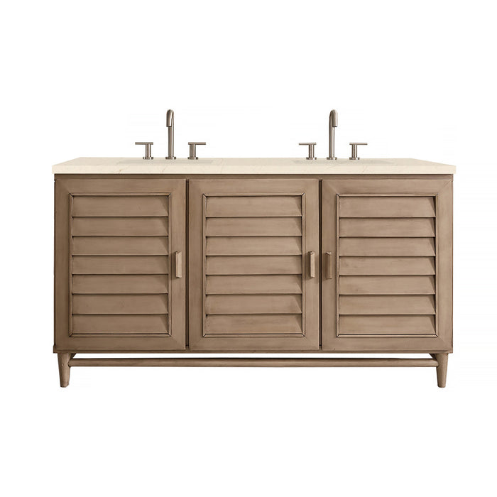 Whitewashed Walnut / Eternal Marfil - 3 Faucet Holes
