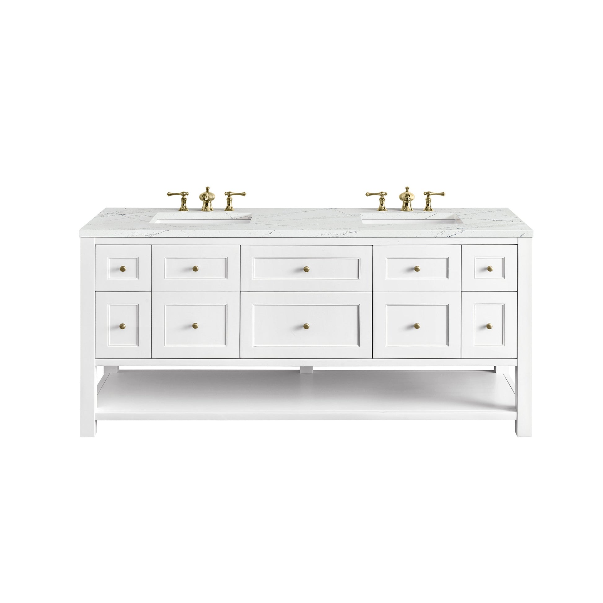 Bright White / Ethereal Noctis - 3 Faucet Holes