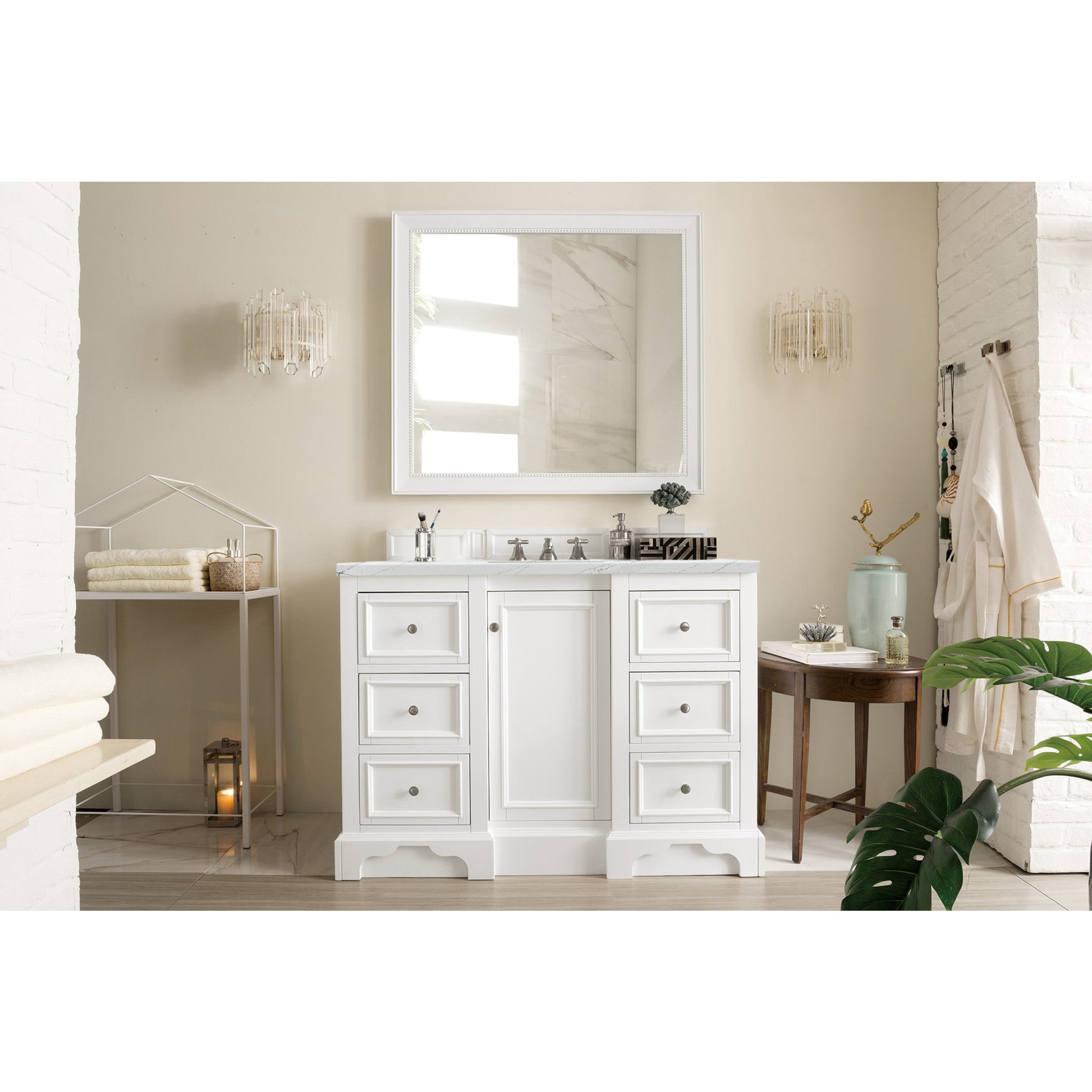 Bright White / Ethereal Noctis - 3 Faucet Holes