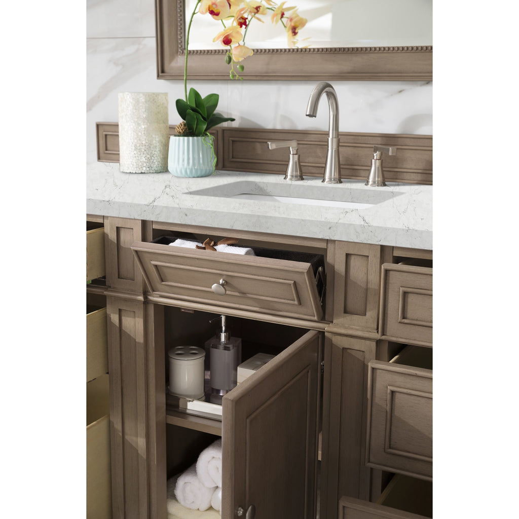 Whitewashed Walnut / Eternal Jasmine Pearl - 3 Faucet Holes