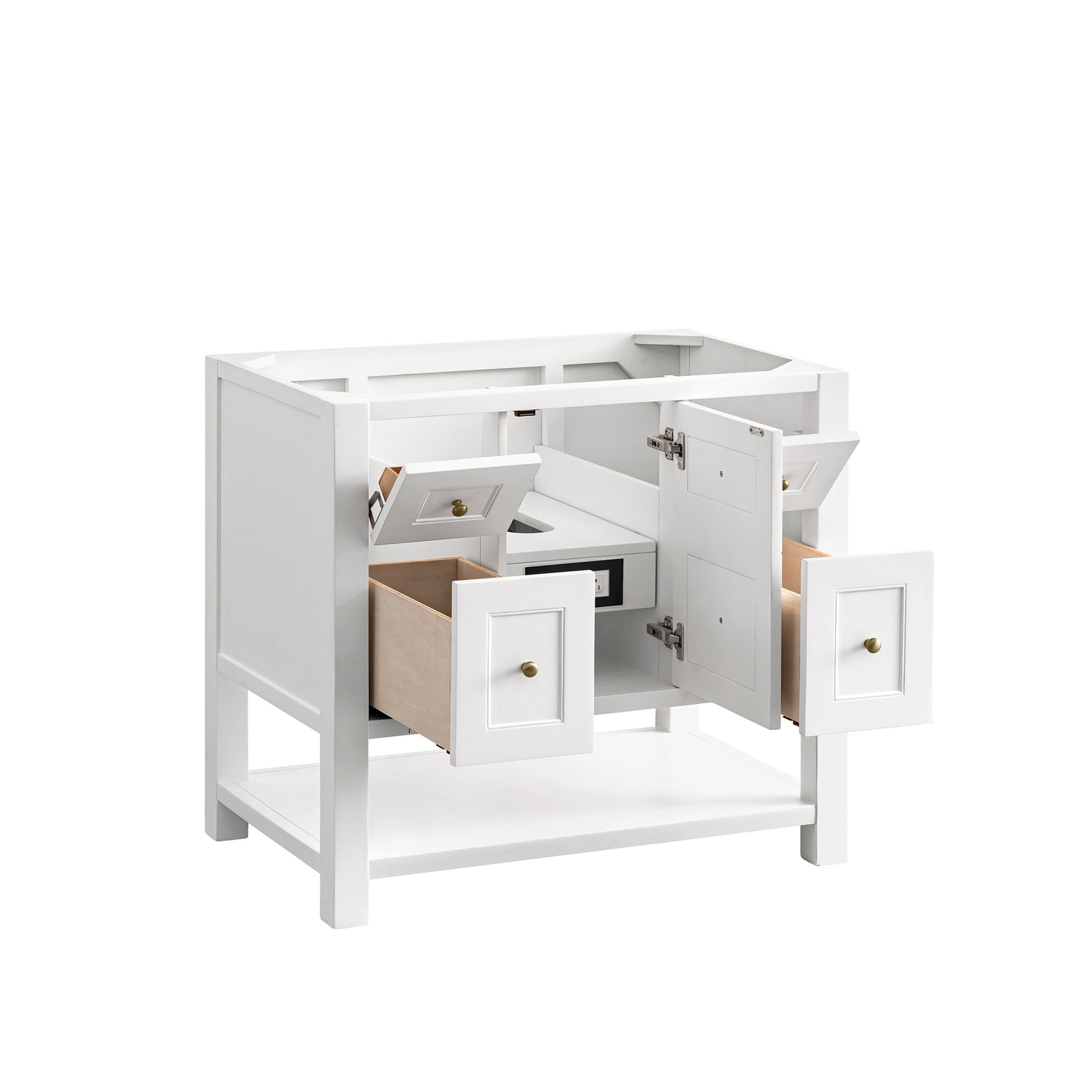 Bright White / No Countertop