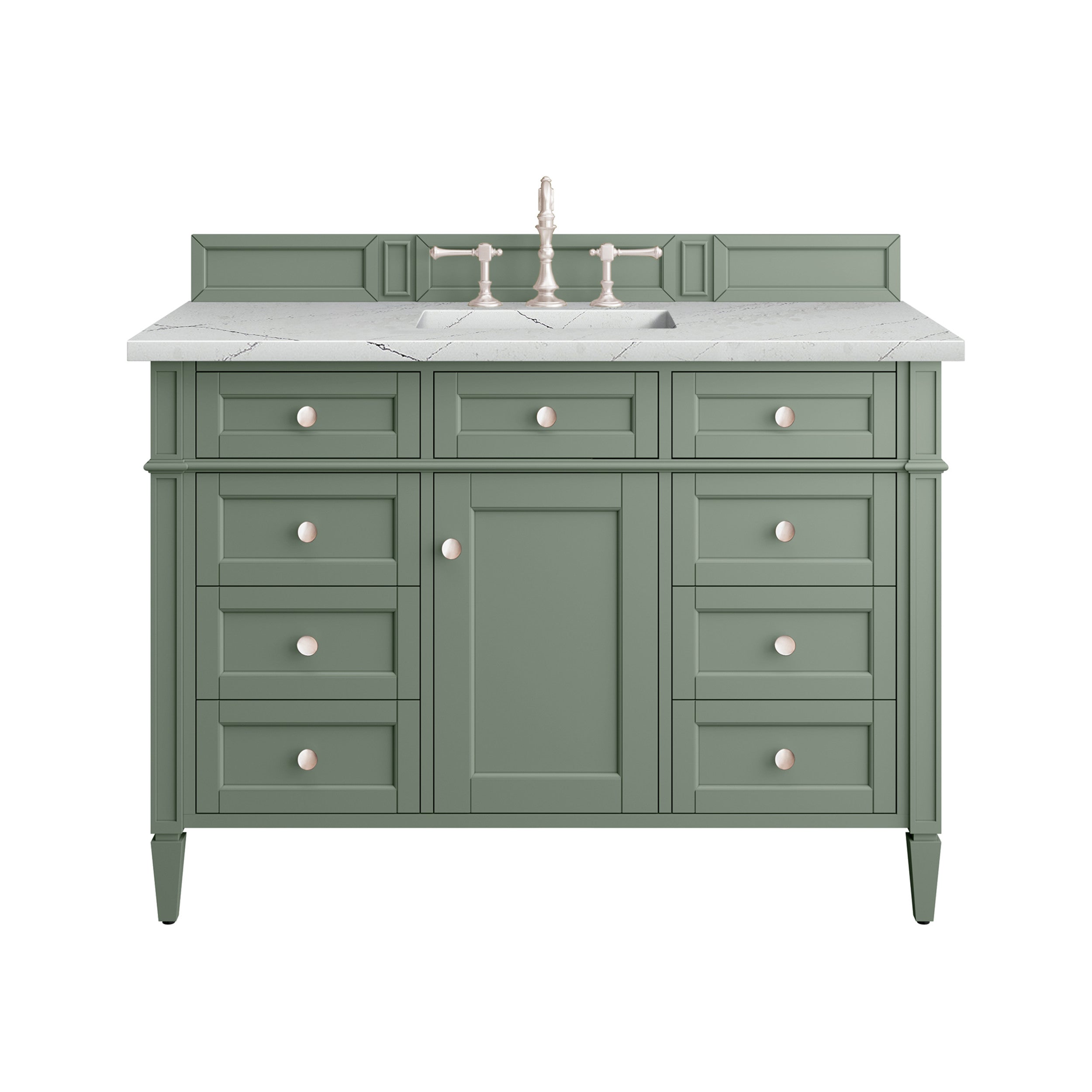 Smokey Celadon / Ethereal Noctis - 3 Faucet Holes