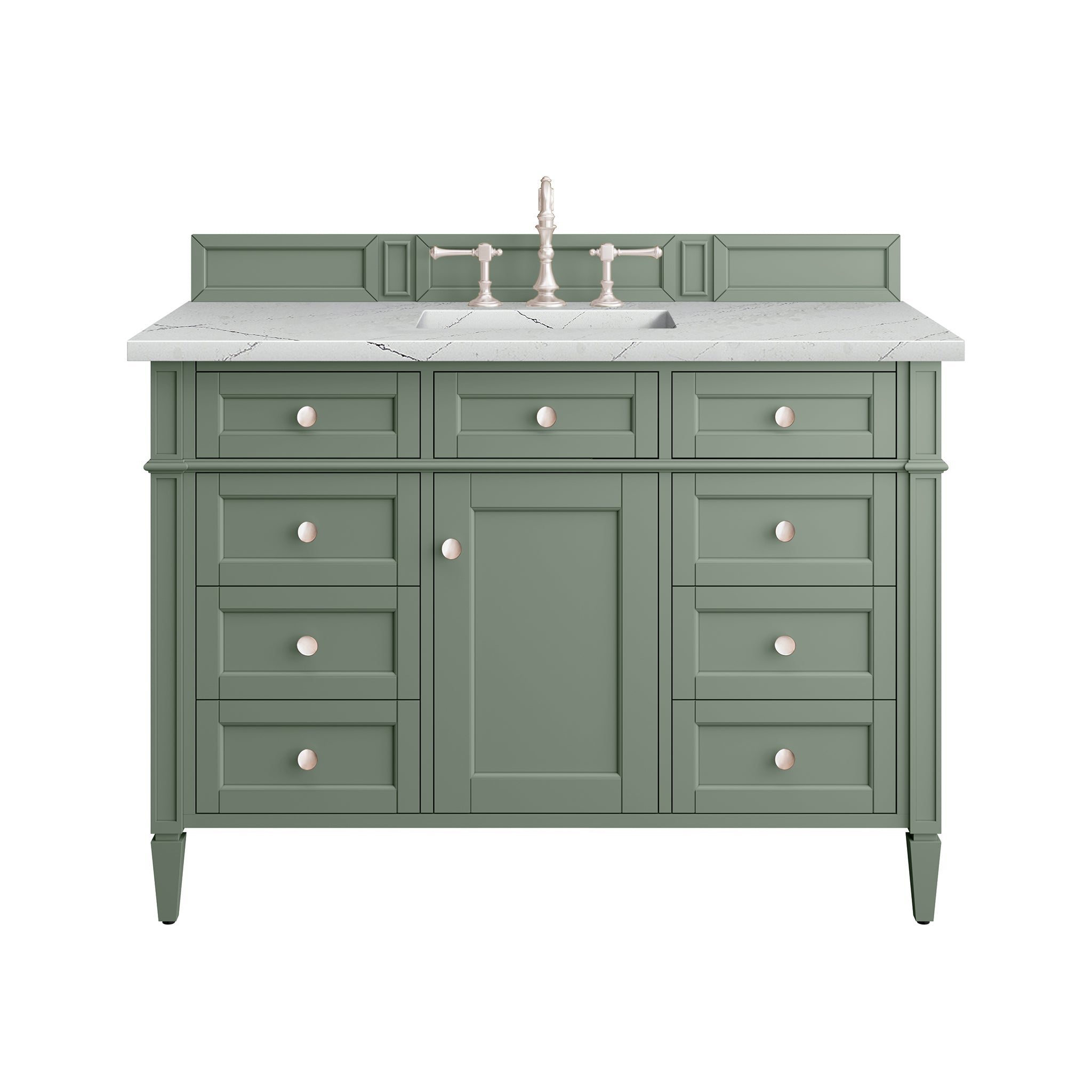 Smokey Celadon / Ethereal Noctis - 3 Faucet Holes