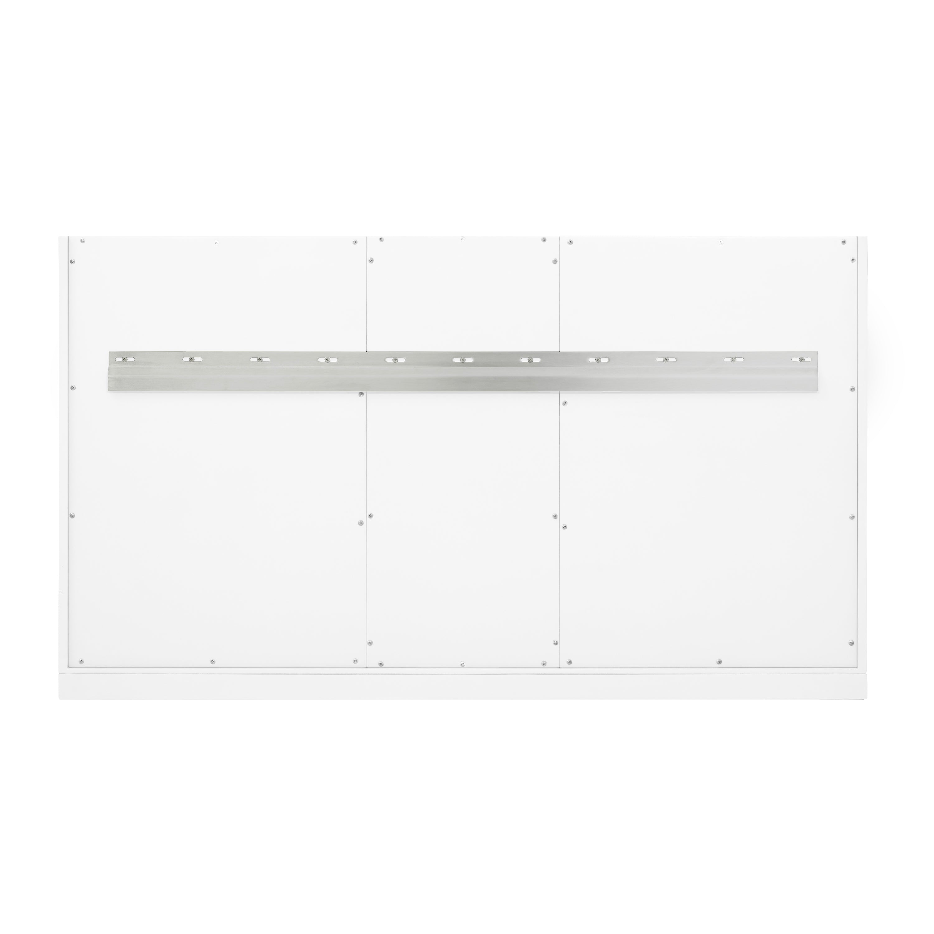 Glossy White / Victorian Silver - 3 Faucet Holes