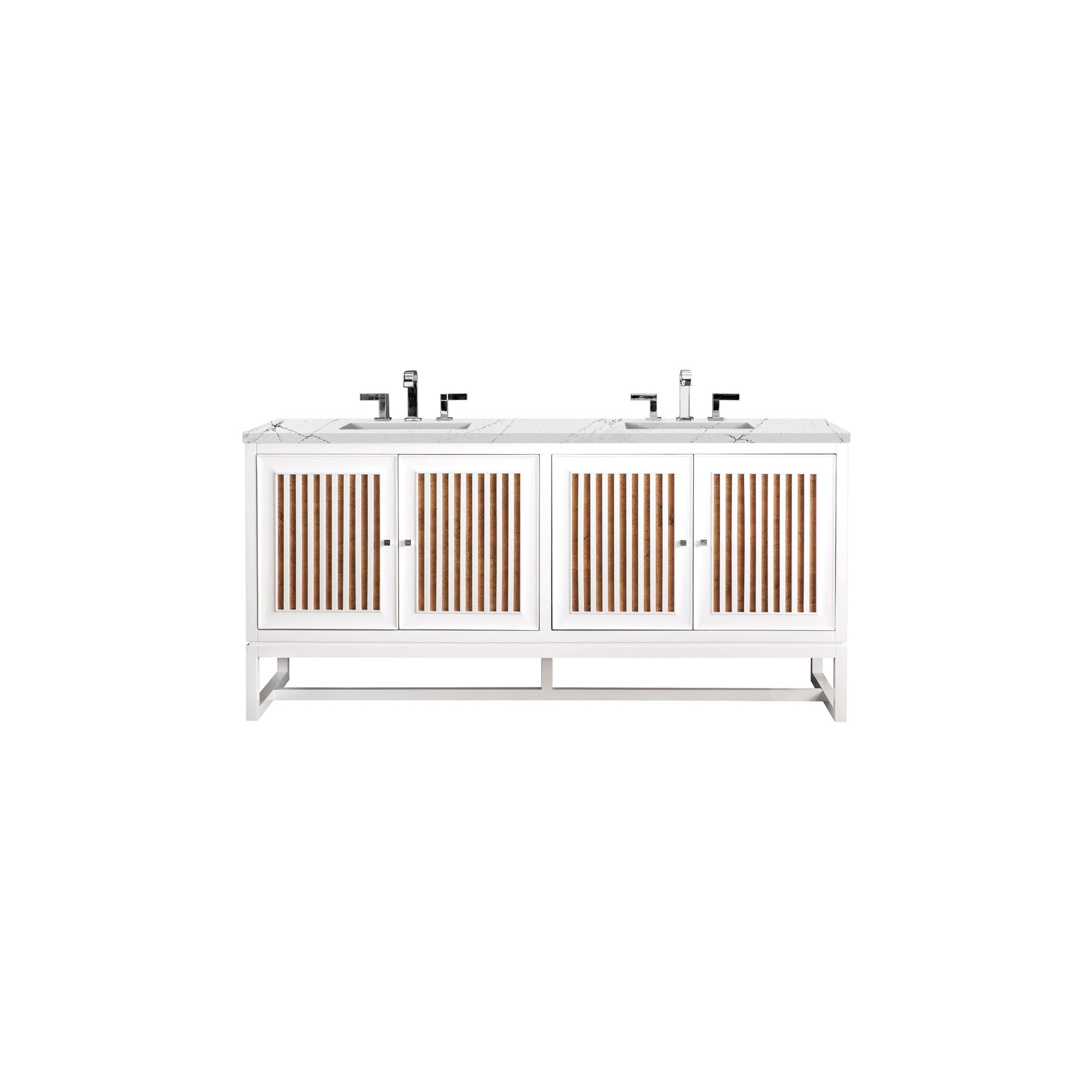 Glossy White / Ethereal Noctis - 3 Faucet Holes