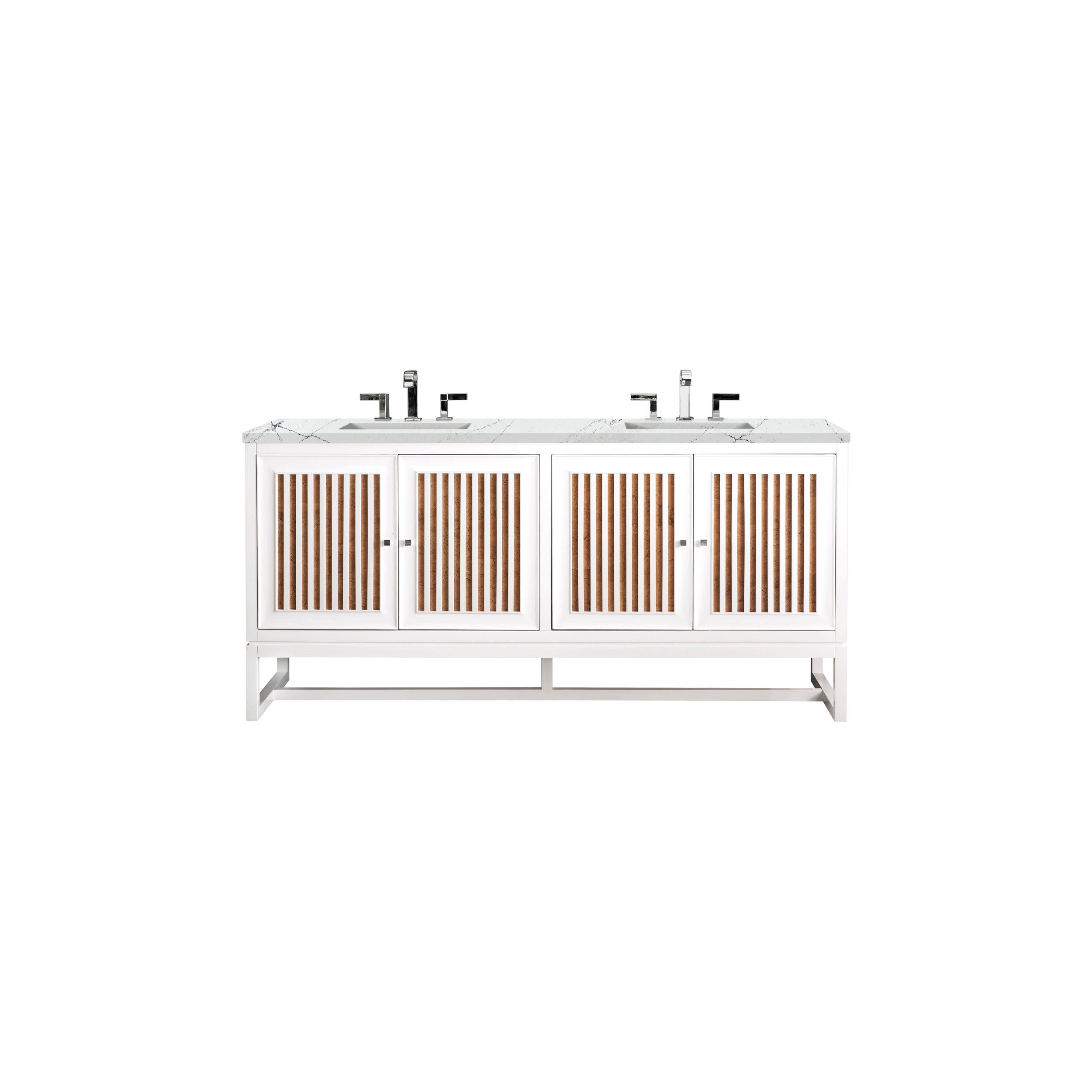 Glossy White / Ethereal Noctis - 3 Faucet Holes