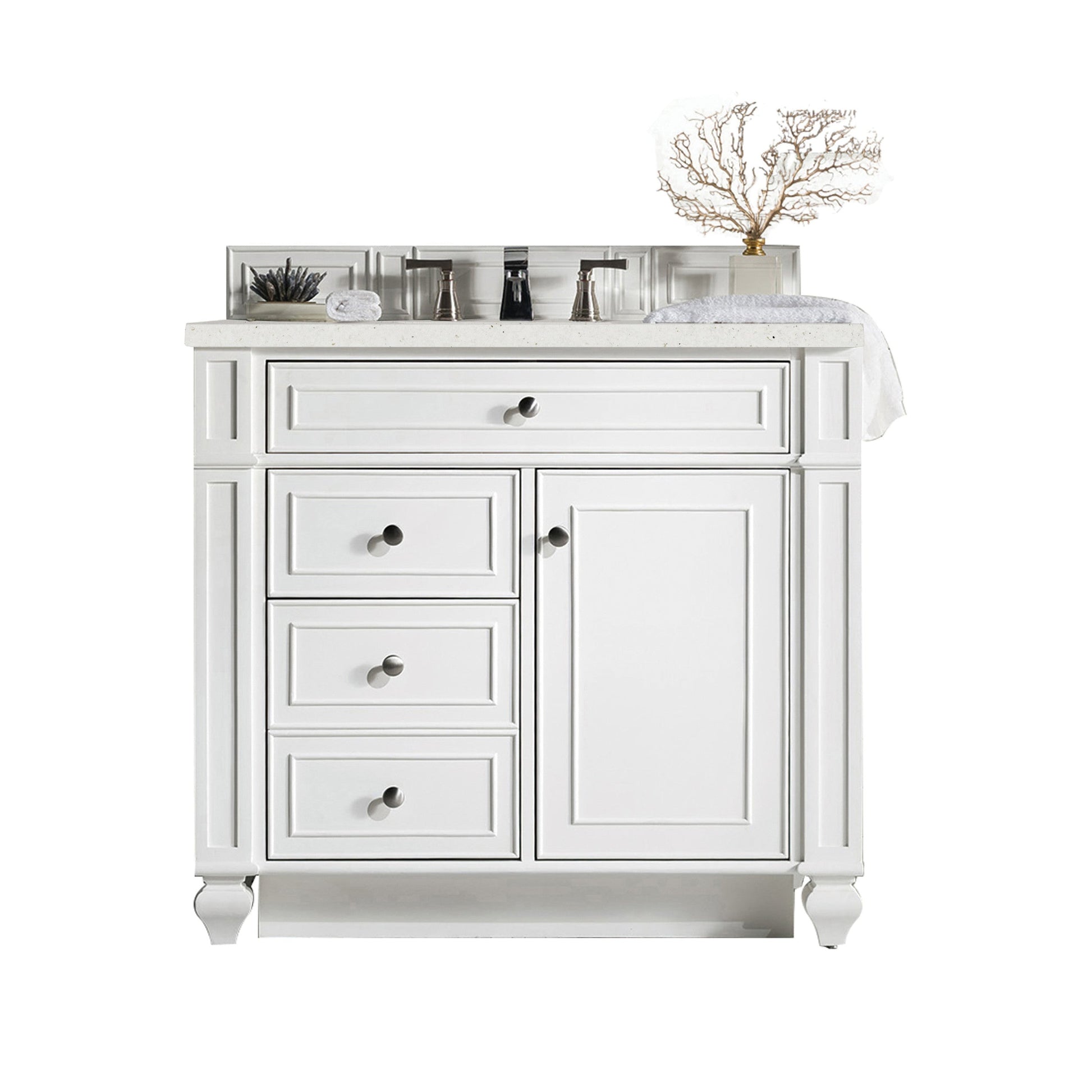 Bright White / Lime Delight - 3 Faucet Holes